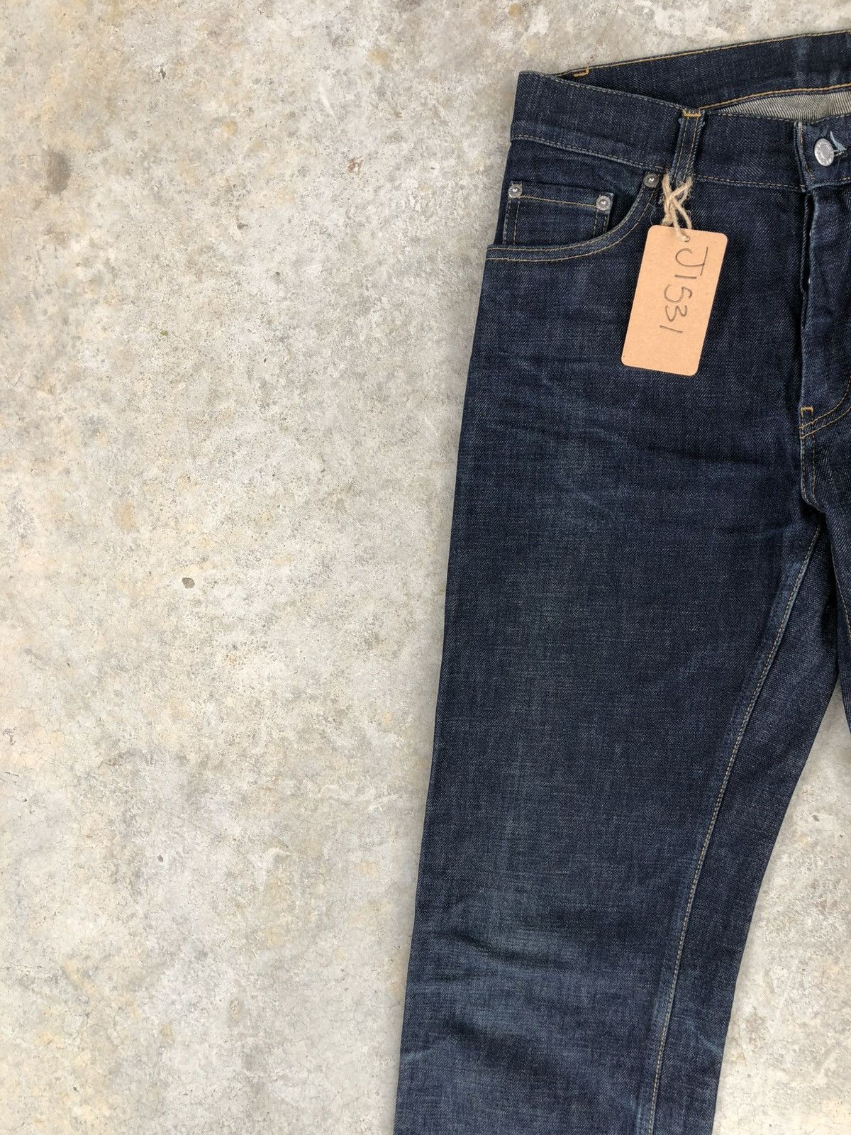 Helmut Lang Helmut Lang Classic Raw Denim Distressed Jeans Size US 31 - 4 Thumbnail