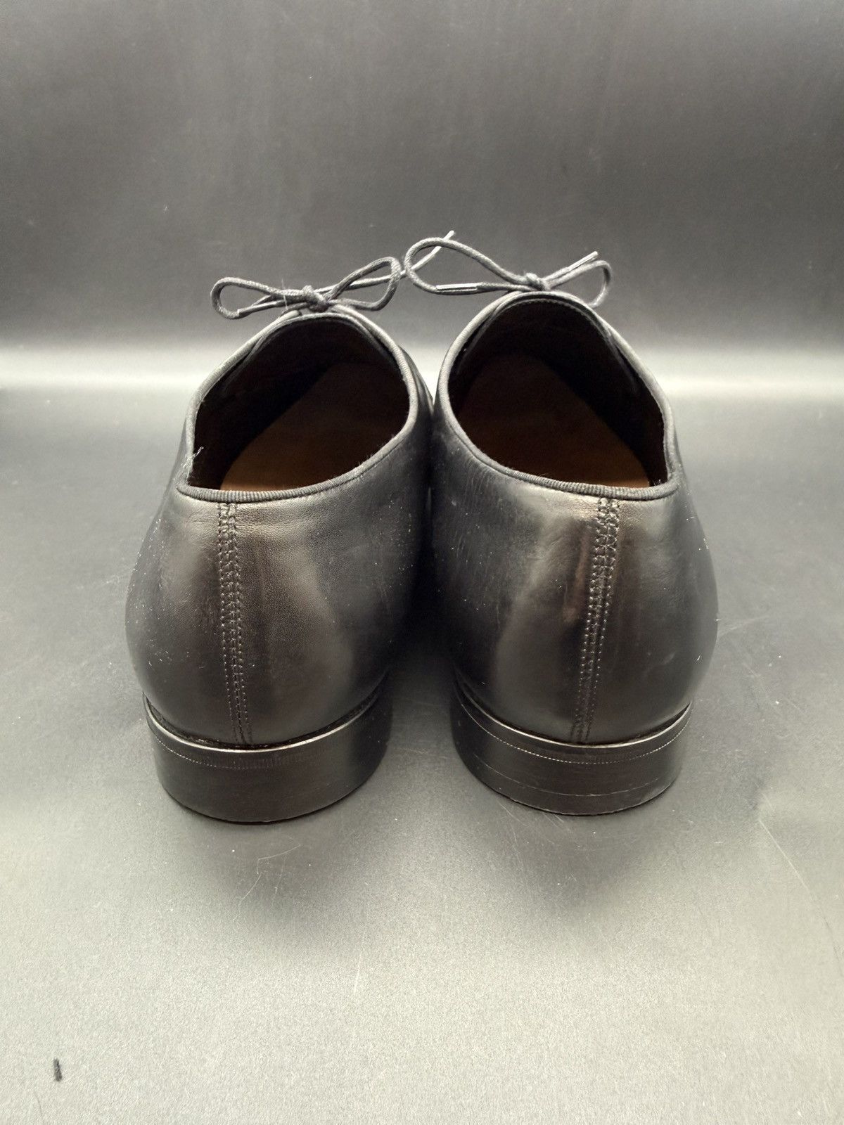 Saint Laurent Paris SAINT LAURENT PARIS — Black Leather Derby | EU 44.5 Size US 11.5 / EU 44-45 - 4 Thumbnail