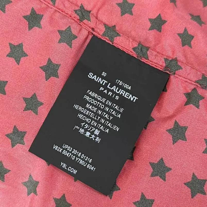 Saint Laurent Paris Saint Laurent Paris Red Star Shell Jacket Size US M / EU 48-50 / 2 - 5 Thumbnail