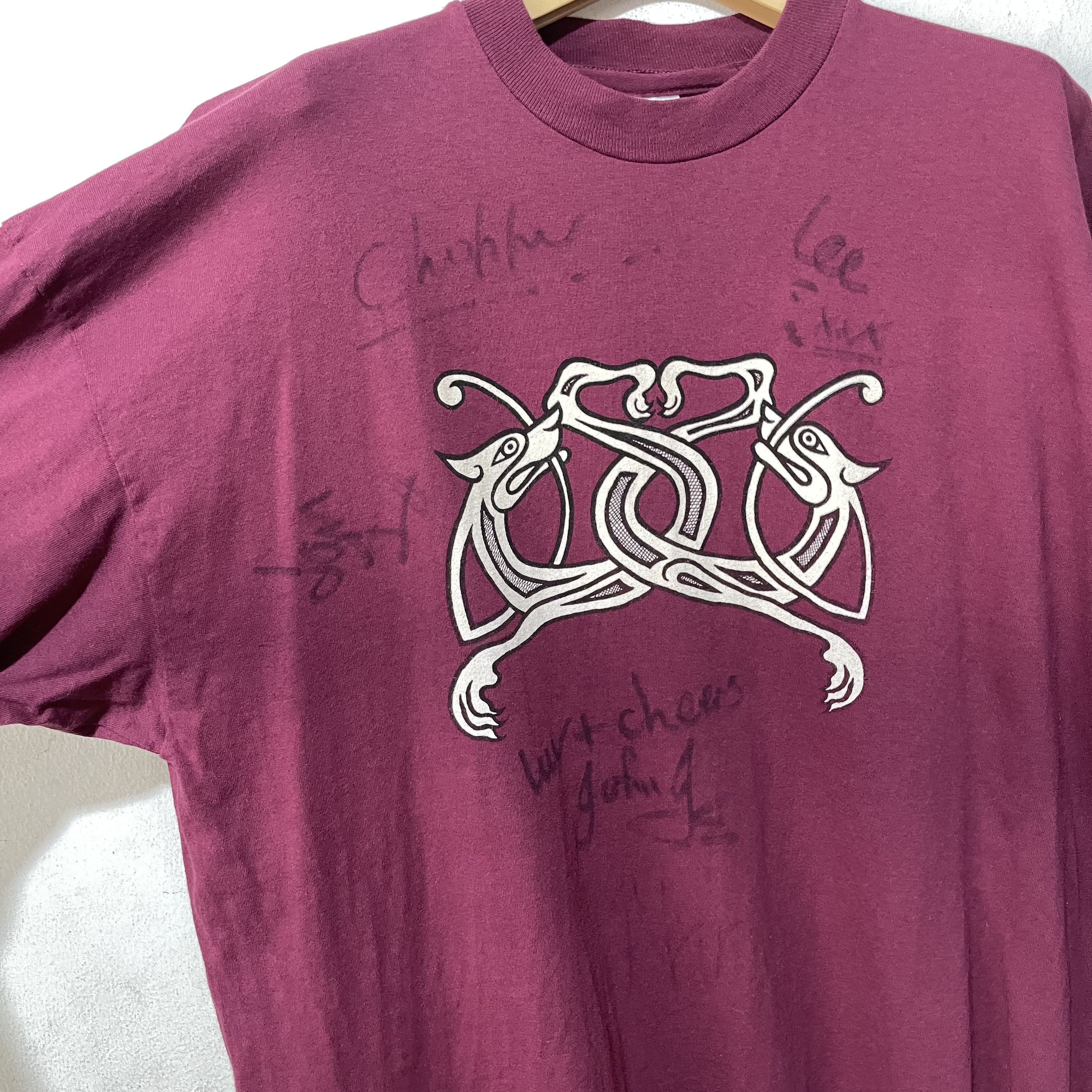 Band Tees × Vintage Vintage 90s Oysterband Shirt Size US XL / EU 56 / 4 - 7 Thumbnail
