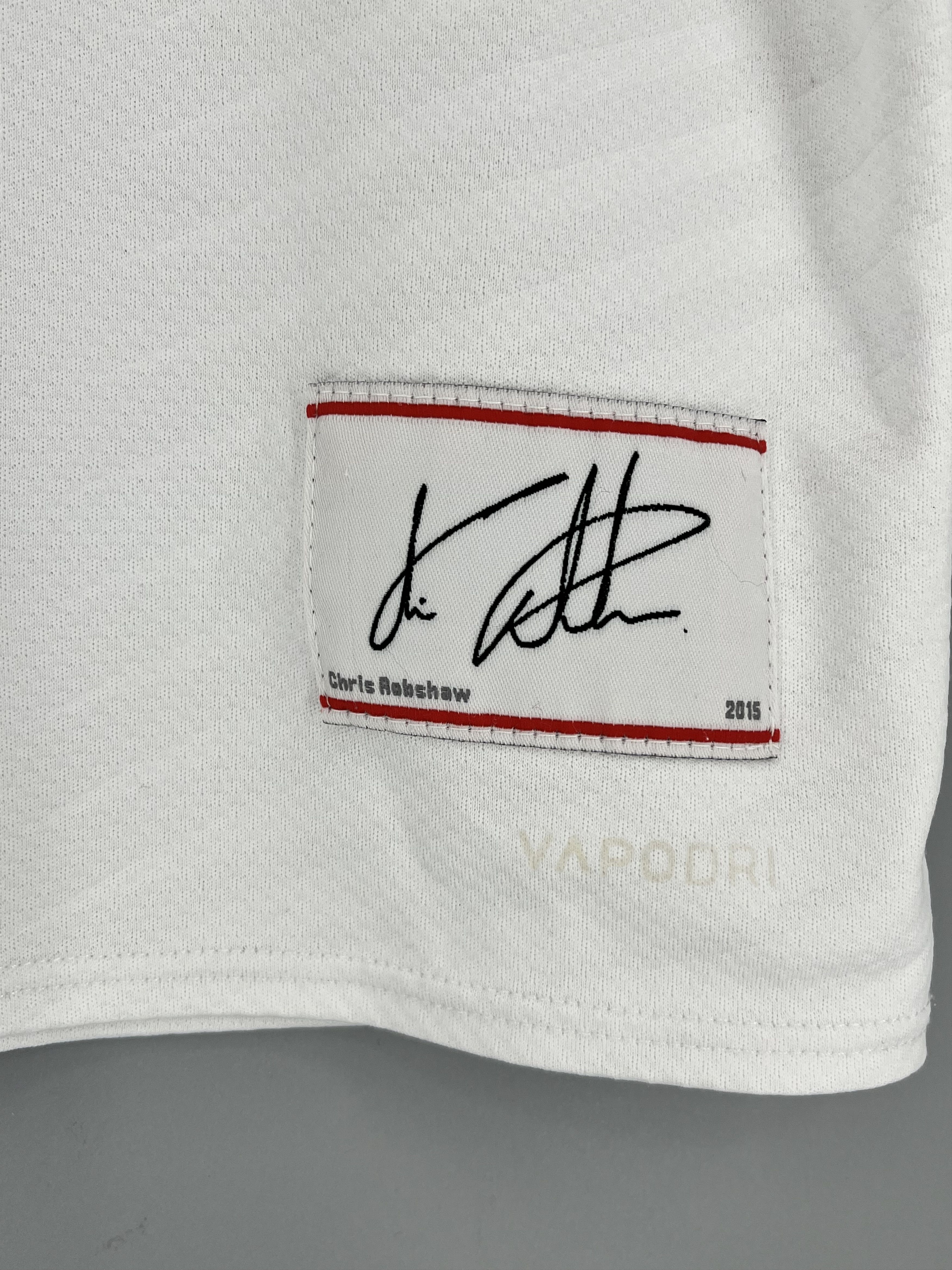 Canterbury of New Zealand Signed England Rugby Shirt Chris Robshaw Autograph Size US XXL / EU 58 / 5 - 8 Thumbnail