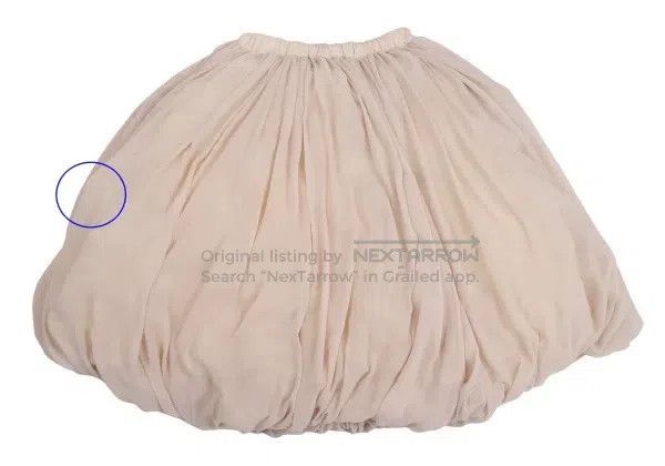 Comme des Garcons Comme Des Garcons size S Beige vintage pouf design skirt Size 25" / US 0 / IT 36 - 3 Thumbnail