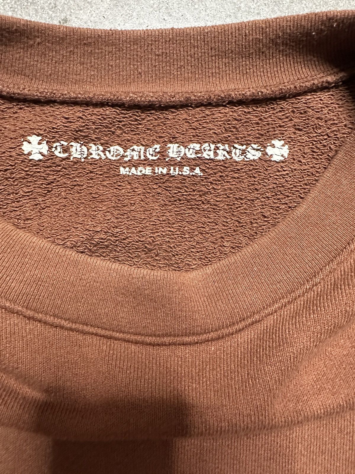 Chrome Hearts Chrome Hearts Matty Boy Structure Crewneck Sweatshirt Brown Size US L / EU 52-54 / 3 - 7 Thumbnail