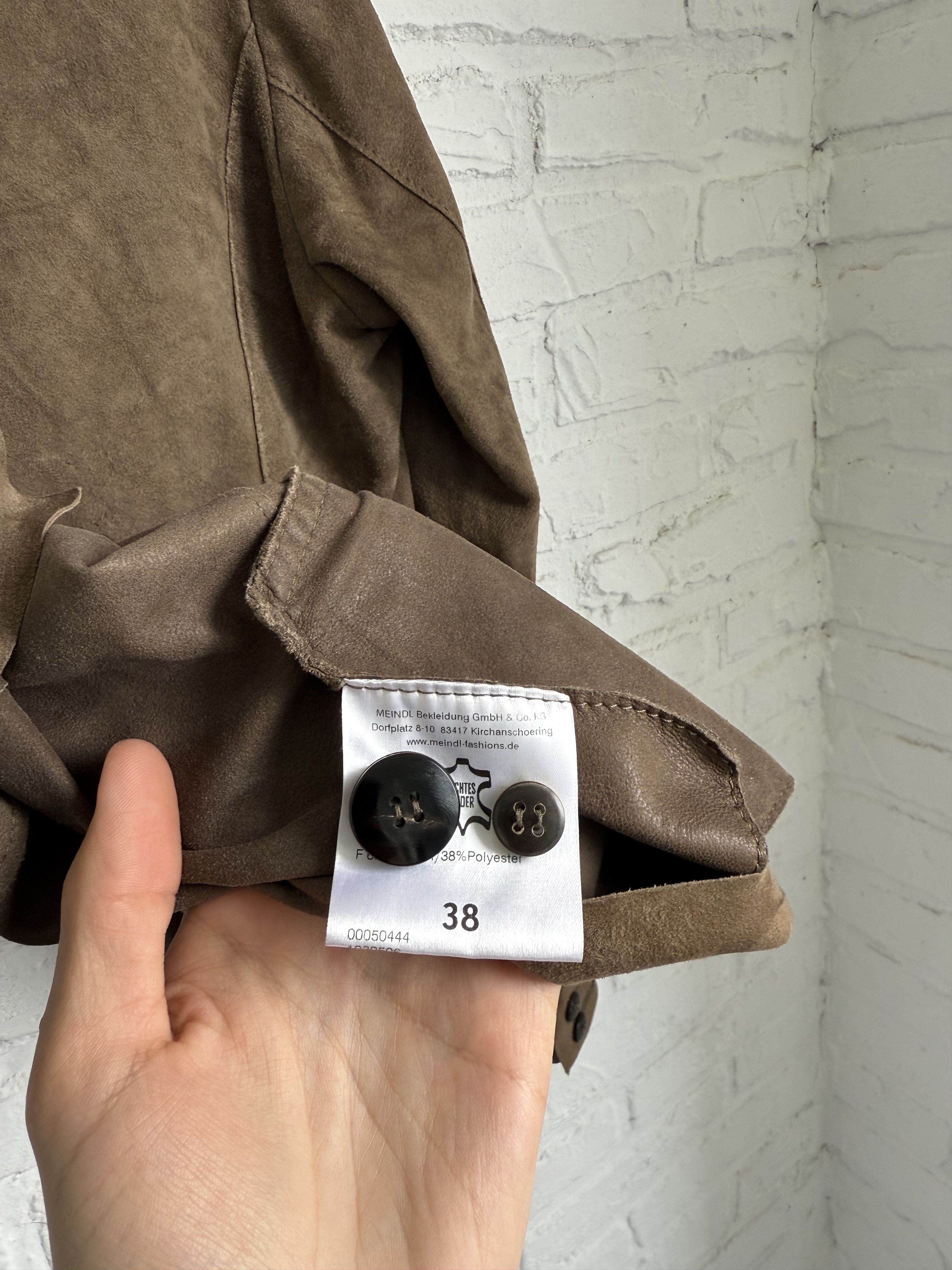 Other Meindl light suede leather jacket Size XS / US 0-2 / IT 36-38 - 3 Thumbnail