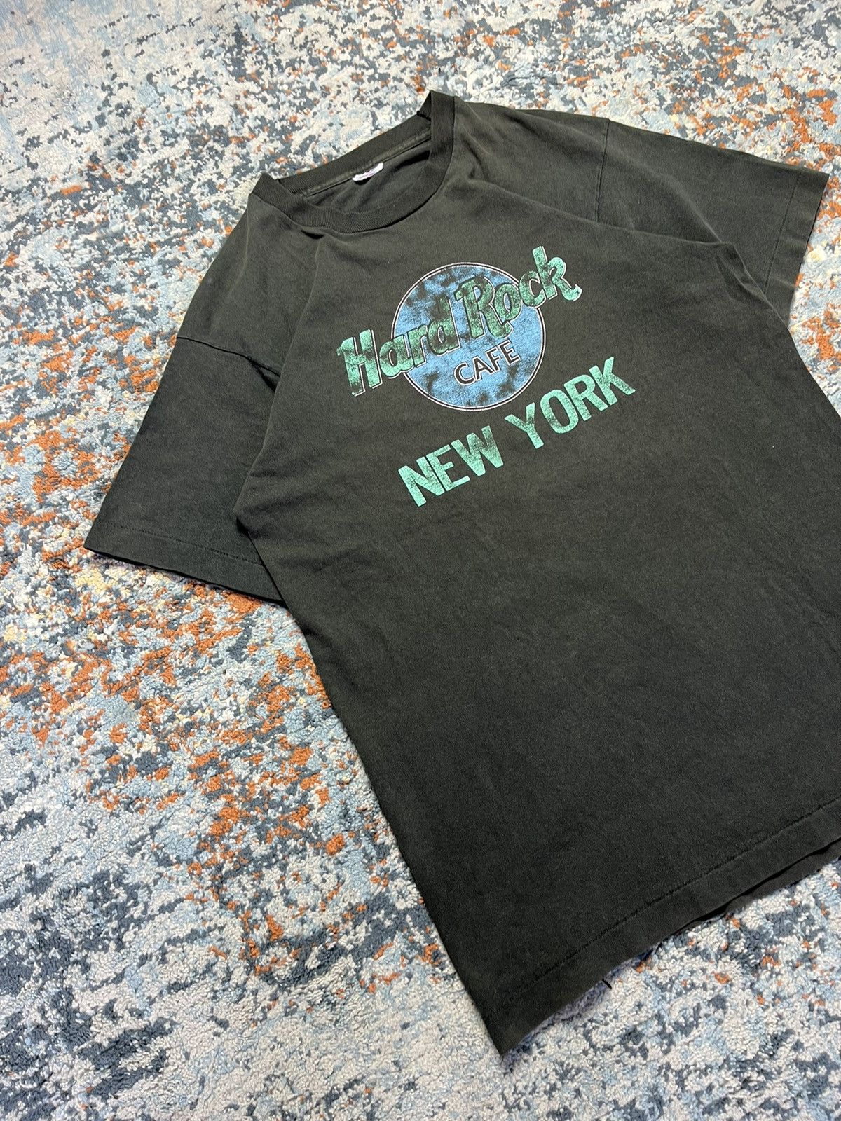 Hard Rock Cafe × Vintage Vintage 80s Hard Rock Cafe - New York worn to perfection tee Size US L / EU 52-54 / 3 - 2 Thumbnail