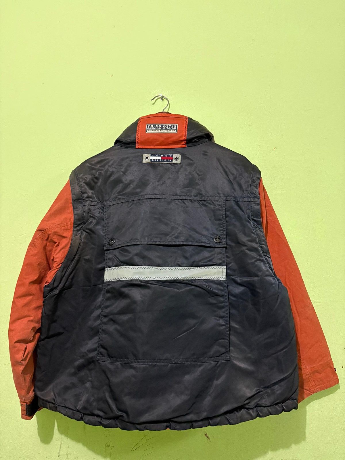 Tommy Hilfiger × Vintage VTG 90 Tommy Hilfiger Rescue Squad Jacket Foul Weather issue Size US M / EU 48-50 / 2 - 7 Thumbnail