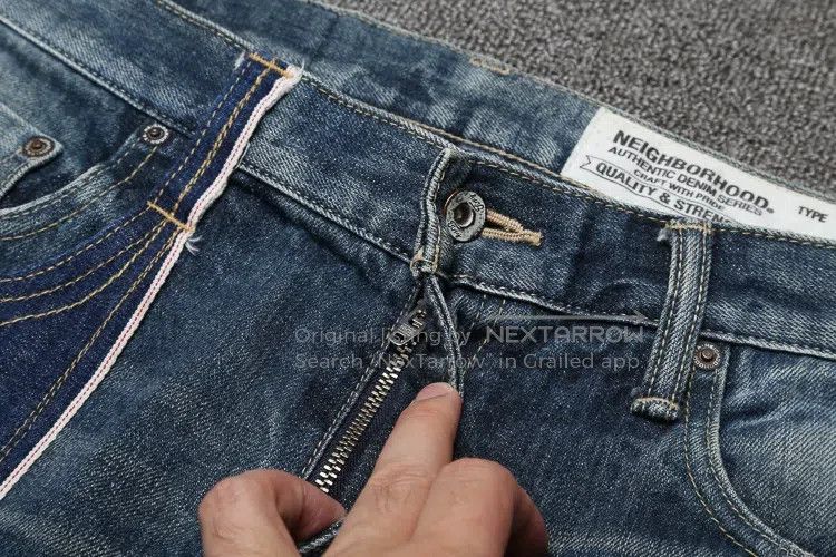 Neighborhood Neighborhood size M Distressed Patch King of Cows Jeans, S Size US 27 - 5 Thumbnail