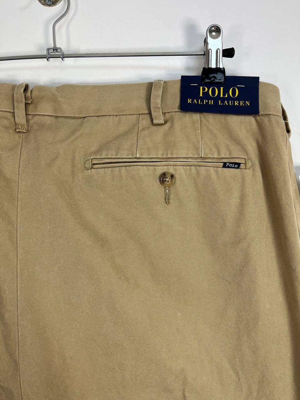 Polo Ralph Lauren Polo Ralph Lauren Tailored Slim Fit Chino Pants Beige Sz 38 Size US 32 / EU 48 - 9 Thumbnail