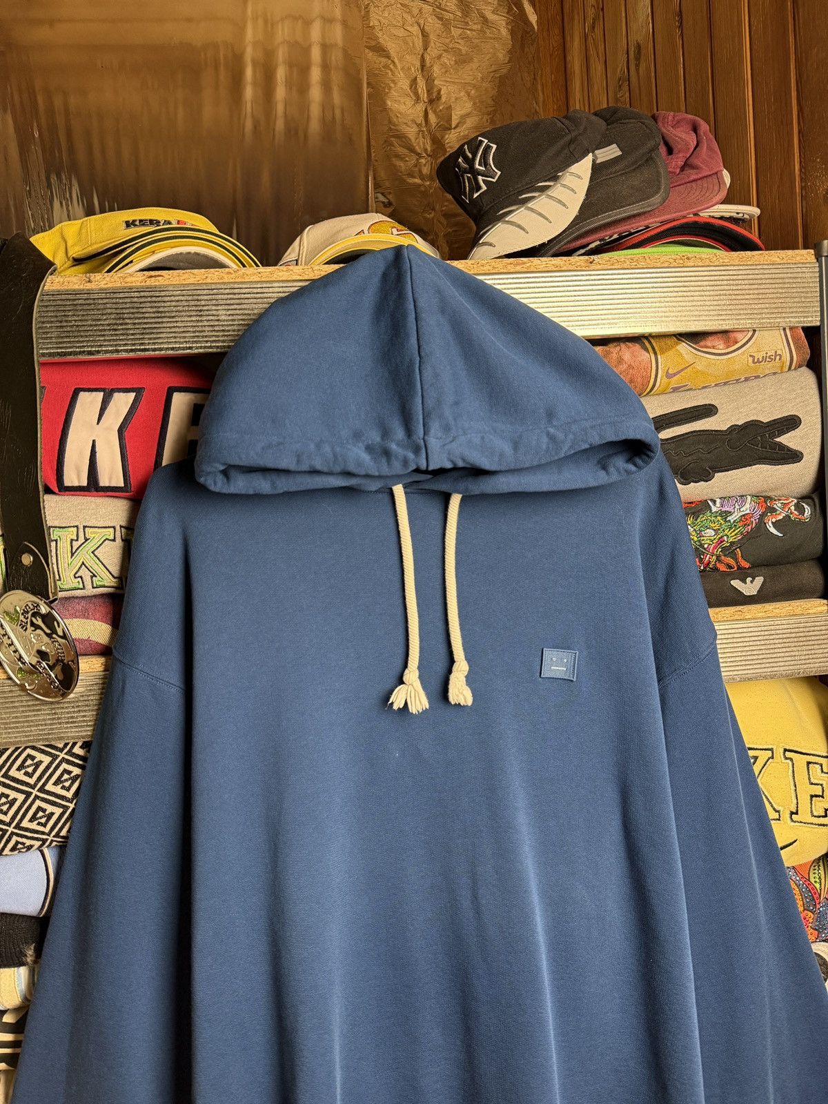 Acne Studios Crazy Acne Studios Hoodie with Face Logo Size US M / EU 48-50 / 2 - 3 Thumbnail
