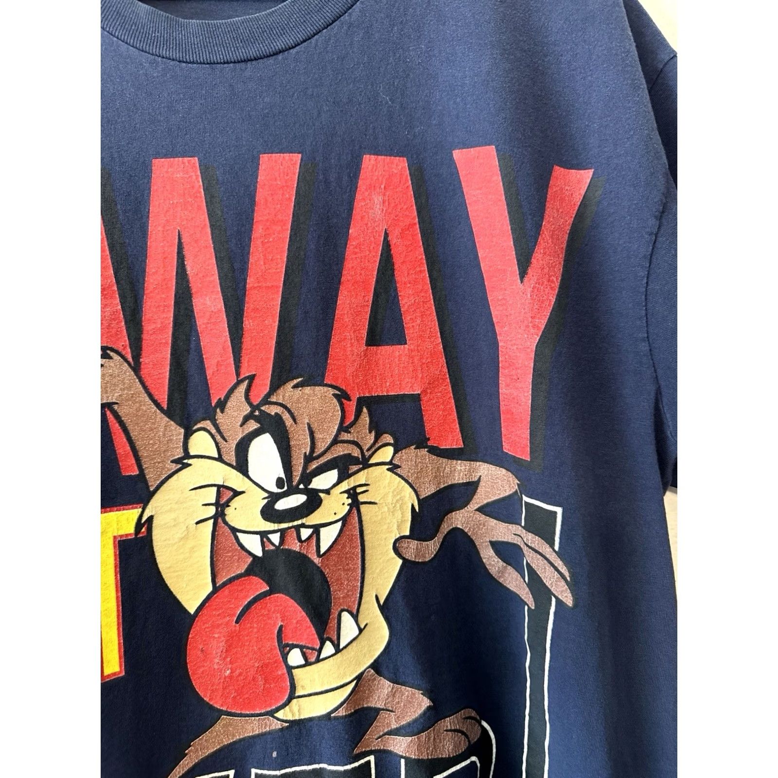 Vintage VINTAGE Looney Tunes T Shirt L Black Taz Tasmanian Devil 90s Cartoon USA Mens Size US L / EU 52-54 / 3 - 3 Thumbnail