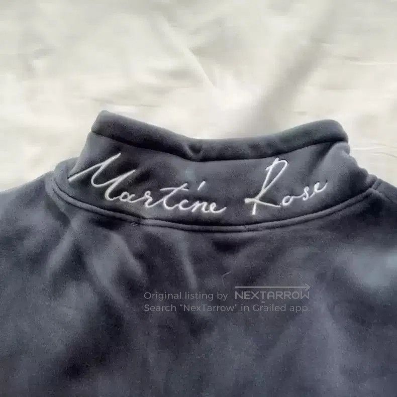 Martine Rose Martine rose flocked hoodie. Size US S / EU 44-46 / 1 - 3 Thumbnail