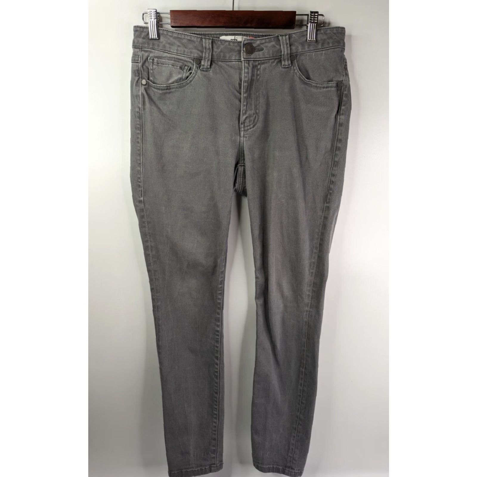 Vintage Cabi High Skinny Jeans Women's Size 6 Gray 3565 5-Pocket Denim Medium Stretch Vintage: No Size 28" / US 6 / IT 42 - 2 Thumbnail