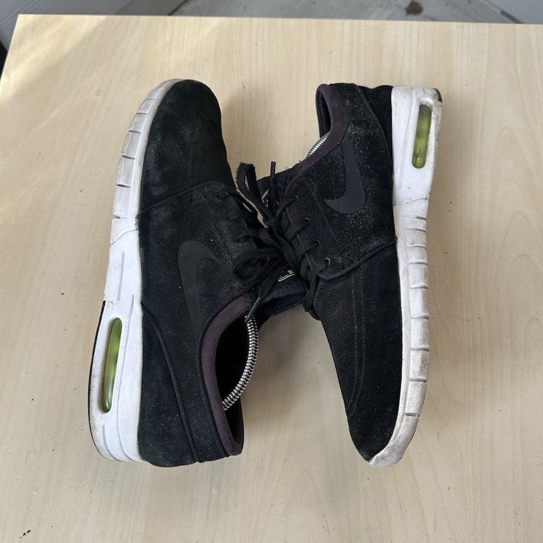 Nike Size 11 Nike SB Stefan Janoski Max Suede Black Size US 11 / EU 44 - 2 Thumbnail