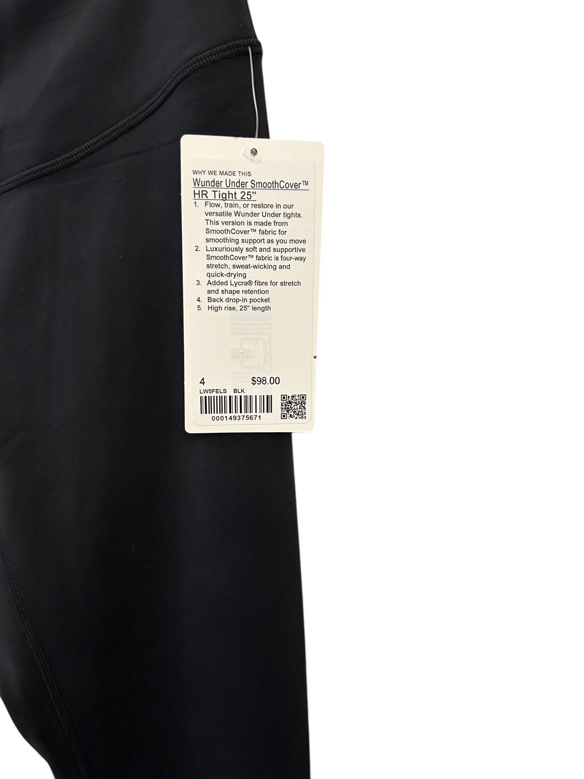 Other Lululemon Wunder Under SmoothCover High-Rise 25" Size 4 Size 27" / US 4 / IT 40 - 8 Thumbnail