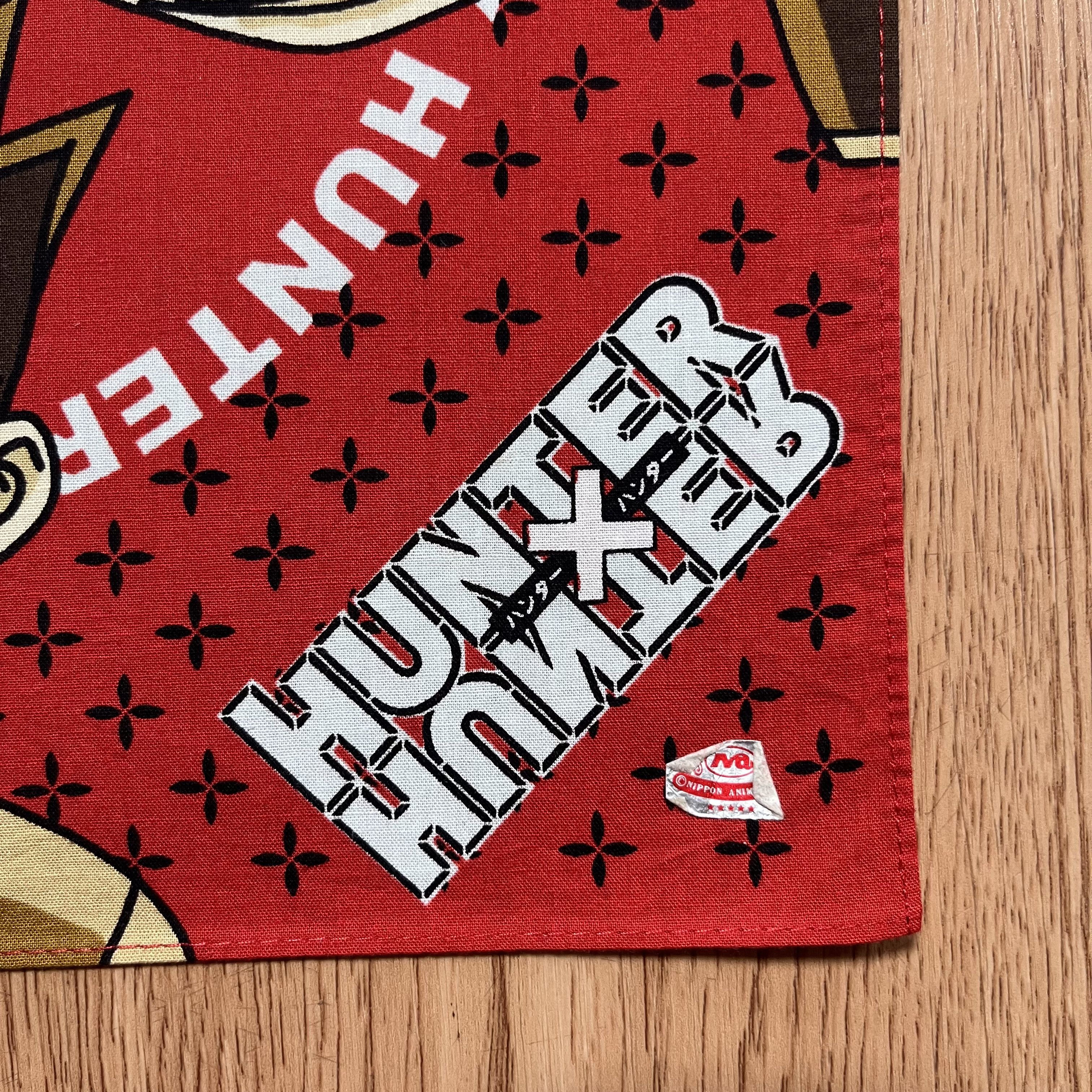 Anime Vintage 1999s Hunter x Hunter Handkerchief Size ONE SIZE - 3 Thumbnail
