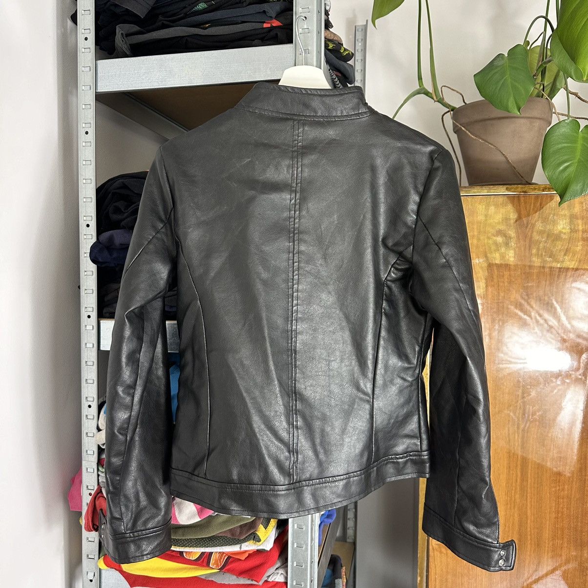 Vintage Leather biker Avant-Garde archive jacket Size M / US 6-8 / IT 42-44 - 2 Thumbnail