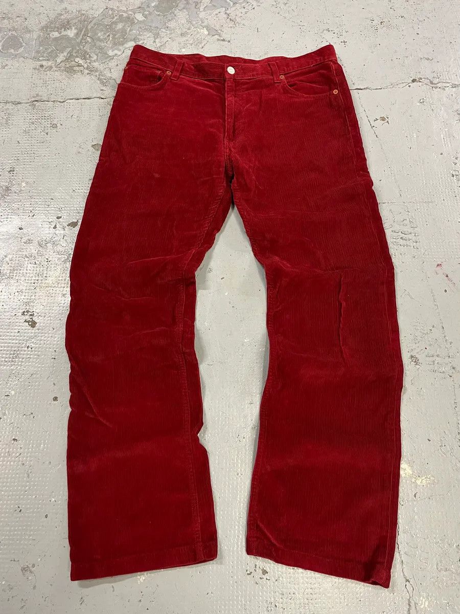 Gucci Gucci Velvet Corduroy Bordeaux Pants Size US 32 / EU 48 - 1 Thumbnail