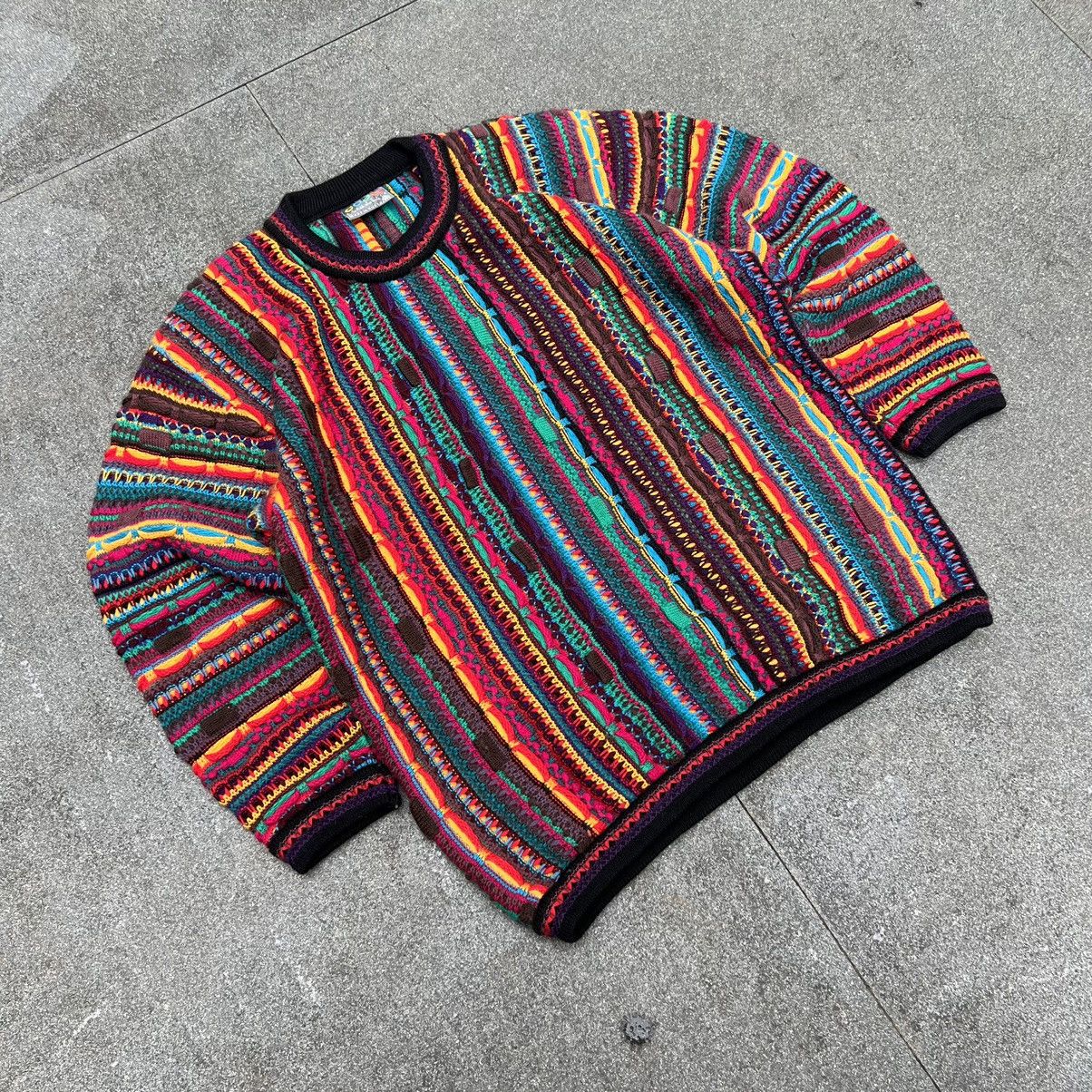 Coogi × Vintage Crazy Vintage Coogi 3D Cable Knitwear Size US L / EU 52-54 / 3 - 2 Thumbnail