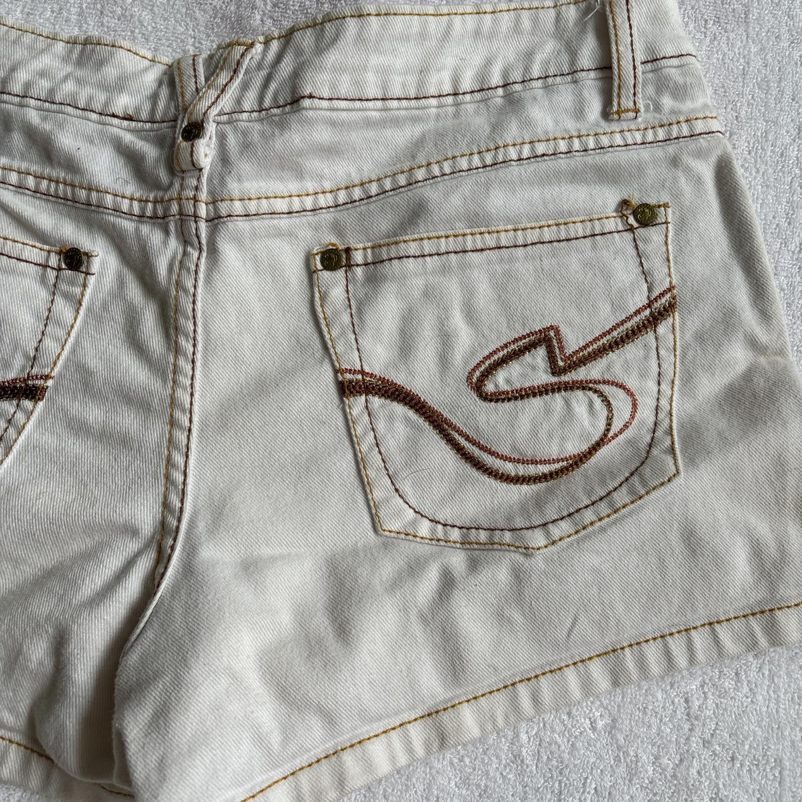 Southpole y2k southpole white shorts Size 30" / US 8 / IT 44 - 3 Thumbnail