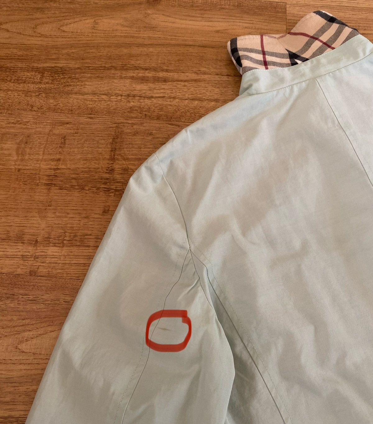 Burberry Burberry Nylon/Coton Nova Check Jacket x Vintage x Luxury Size S / US 4 / IT 40 - 17 Thumbnail