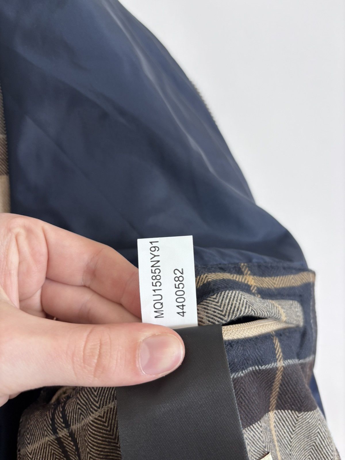 Barbour Barbour Men’s Waterproof Shoveler Quilted Jacket Navy Coat Size US L / EU 52-54 / 3 - 18 Thumbnail