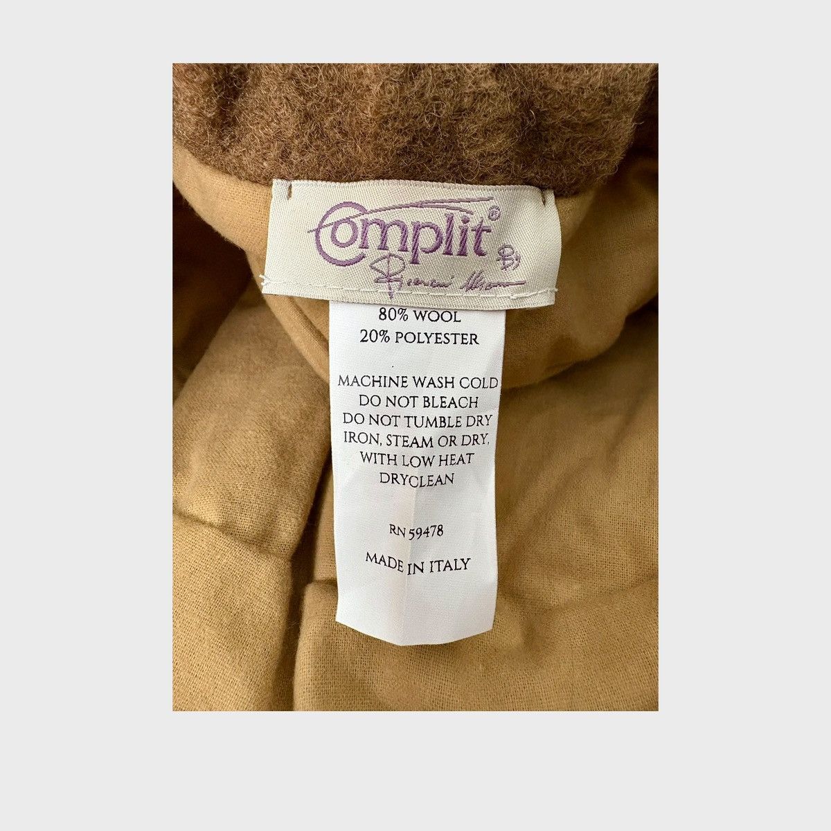 Other Complit Womens Brown Newsboy Style Wool Winter Hat OS Size ONE SIZE - 11 Thumbnail