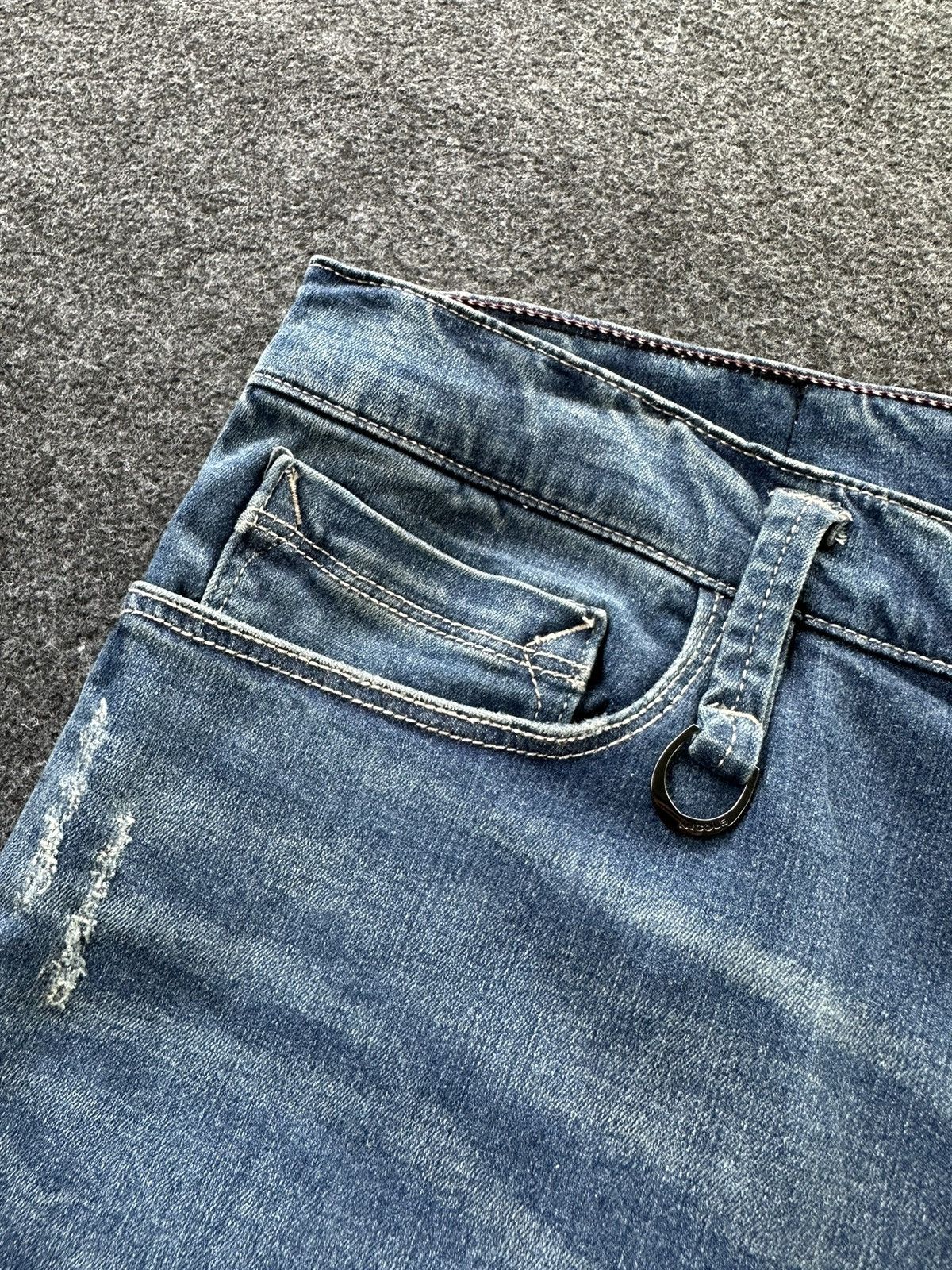 Beauty Beast × If Six Was Nine × Nicole Club Nicole Monsieur by ISKO Slim Denim Size 34 D90 Size US 34 / EU 50 - 8 Thumbnail