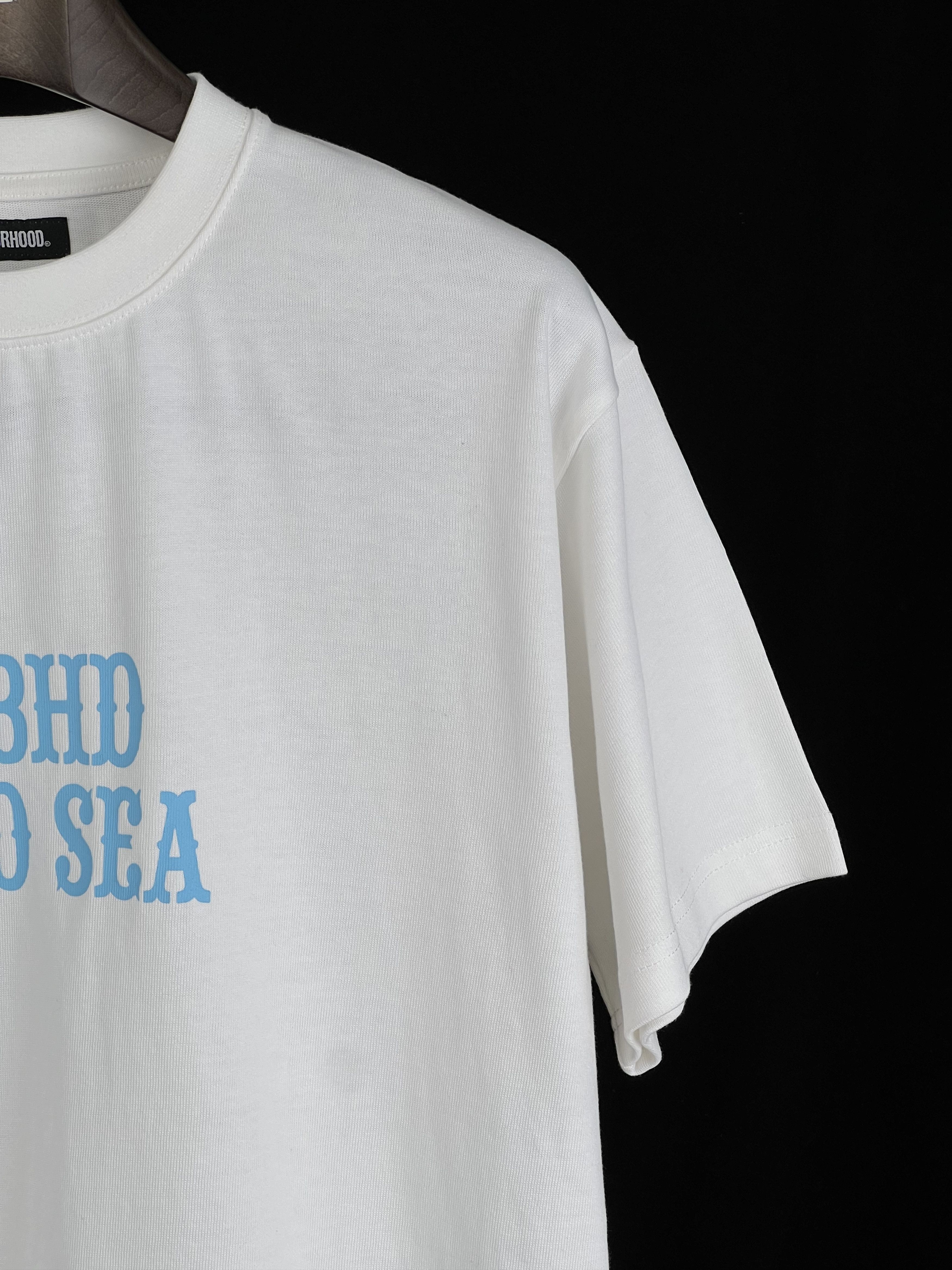 Japanese Brand UNWORN* Neighborhood × Wind and Sea Short Sleeve Tee Size US L / EU 52-54 / 3 - 5 Thumbnail