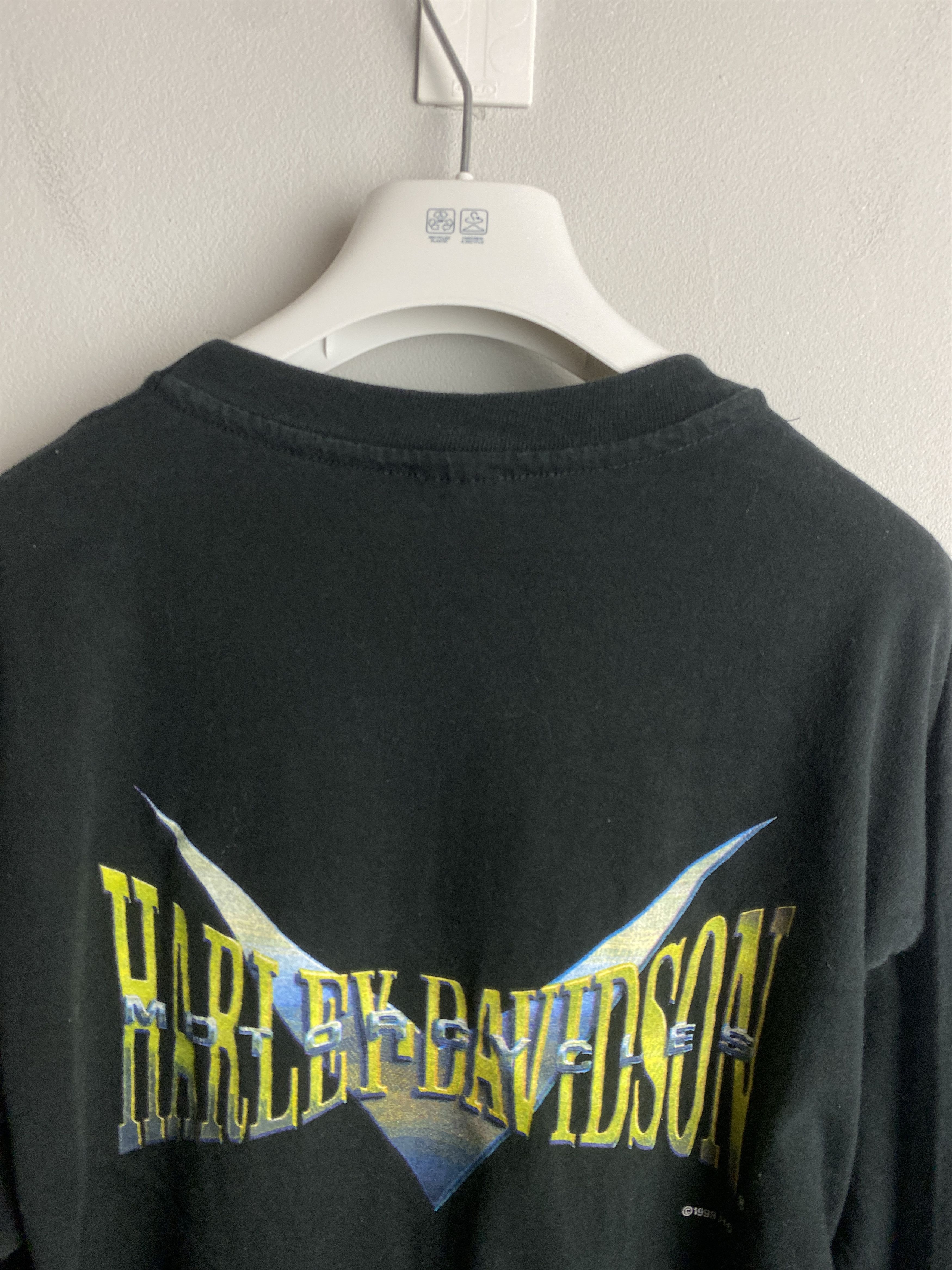 Harley Davidson × Vintage Harley Davidson 1998 vintage long sleeve t-shirt tee Size US L / EU 52-54 / 3 - 6 Thumbnail