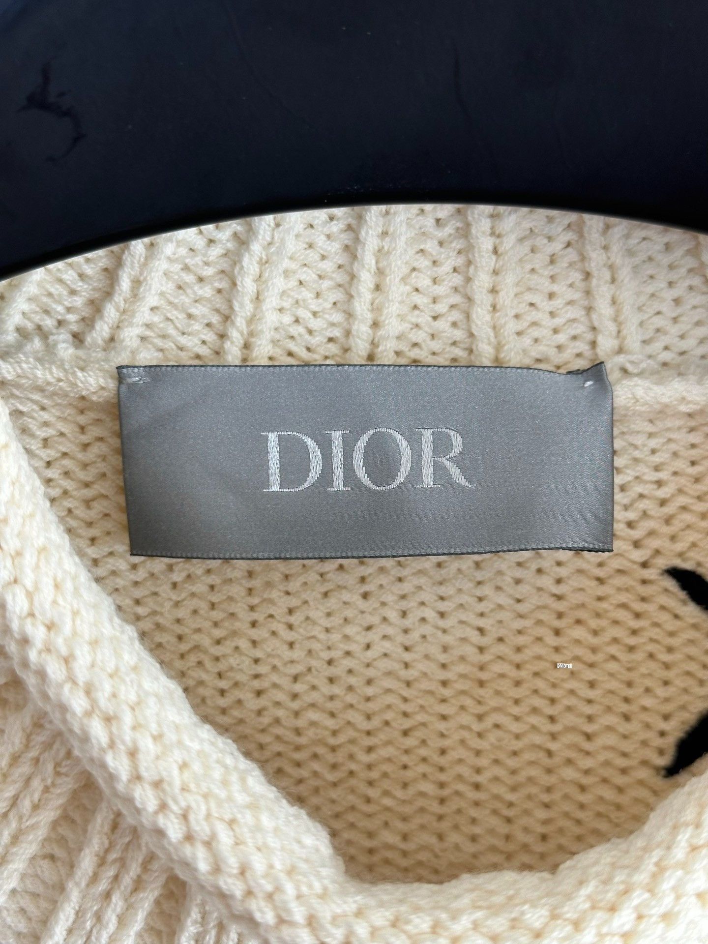 Dior Dior Beige Embroidered Star Sweater Size US M / EU 48-50 / 2 - 4 Thumbnail