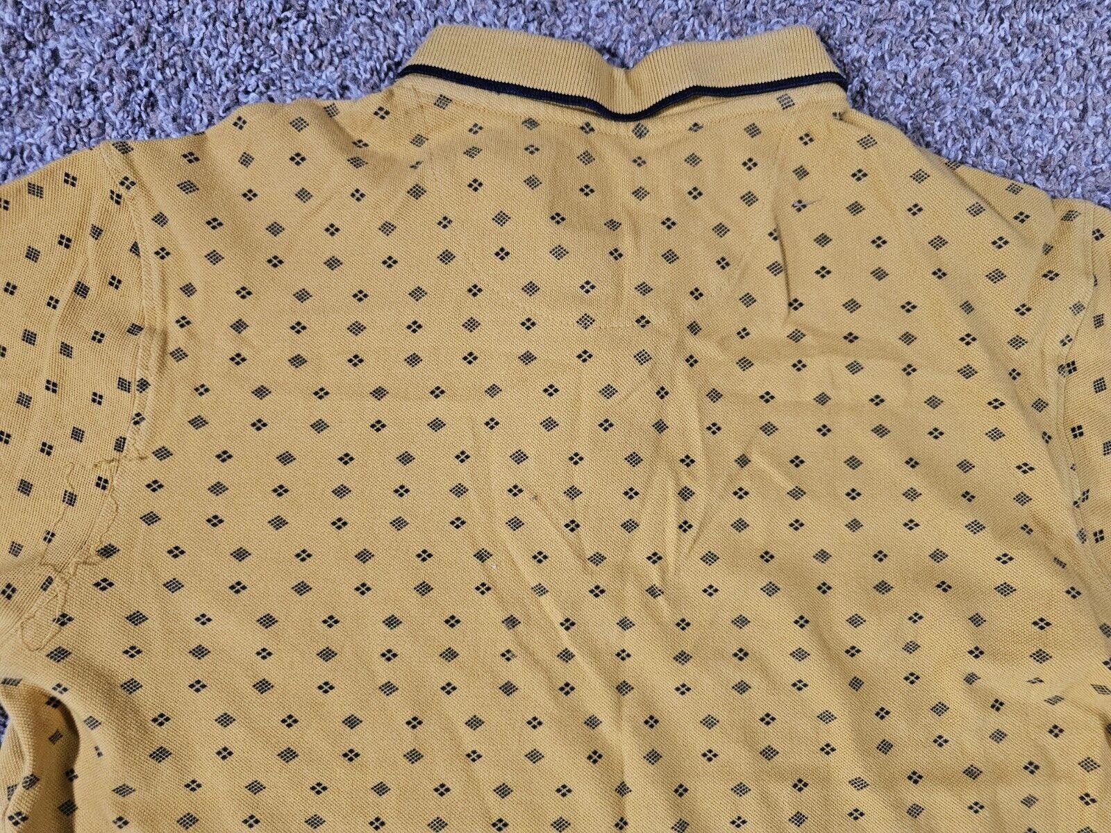 Designer Netplay modern casuals LG yellow polo shirt 100% fine cotton Size US L / EU 52-54 / 3 - 8 Thumbnail