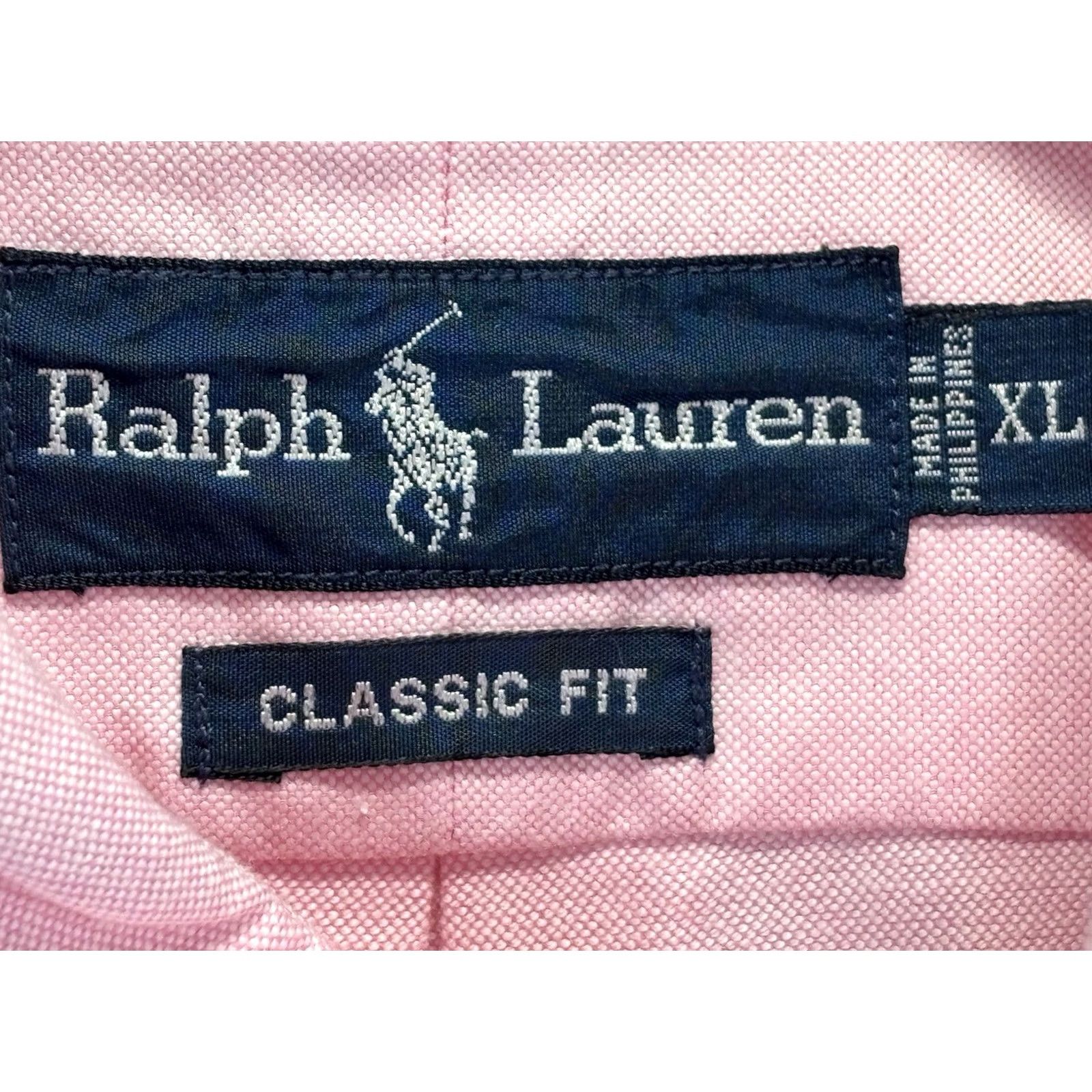 Ralph Lauren Ralph Lauren Oxford Shirt Mens XL Pink Flesh Pony Preppy Classic Fit Button-Up Size US XL / EU 56 / 4 - 4 Thumbnail
