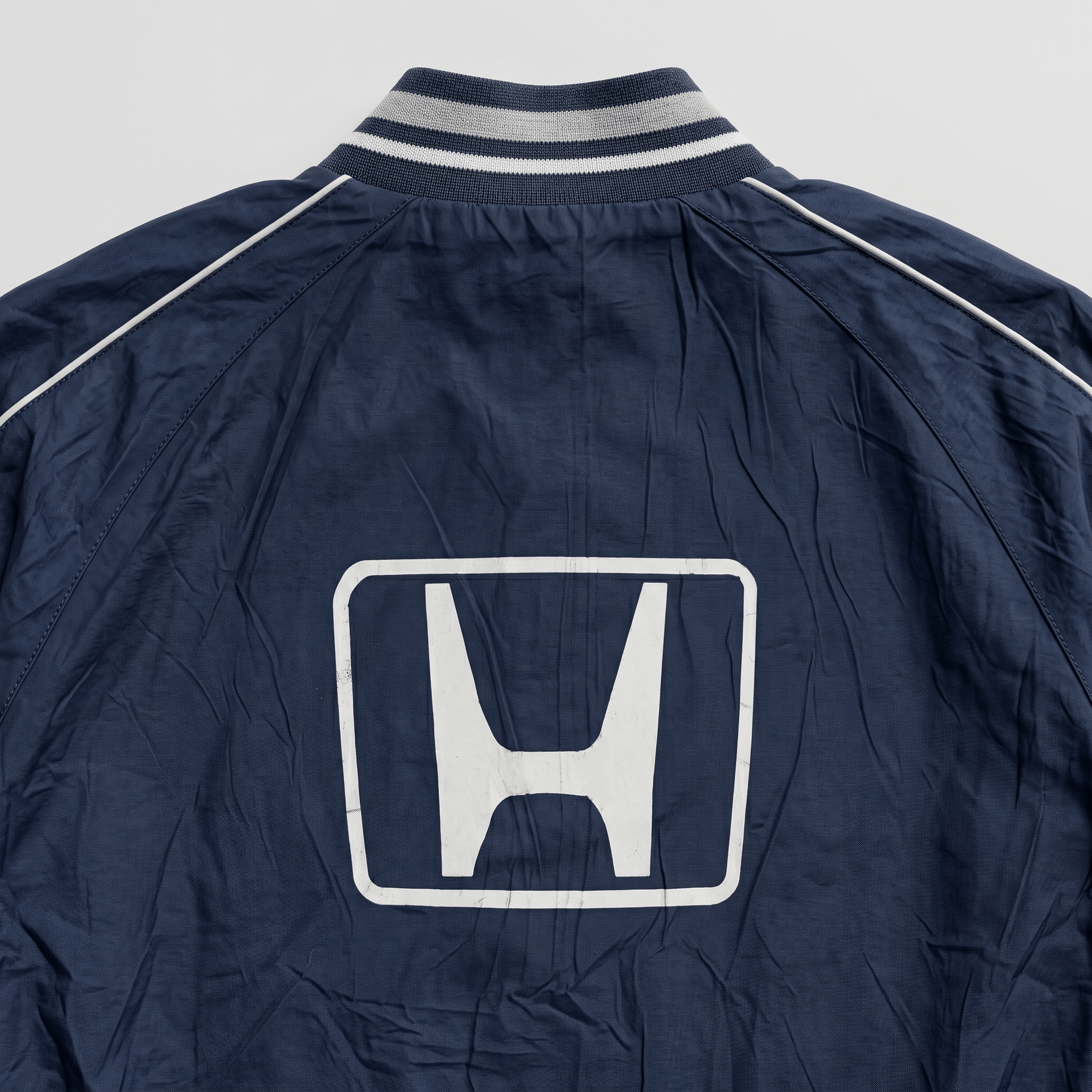 Honda Vintage Honda 555 World Racing Windbreaker Jacket Navy Blue Size US M / EU 48-50 / 2 - 5 Thumbnail