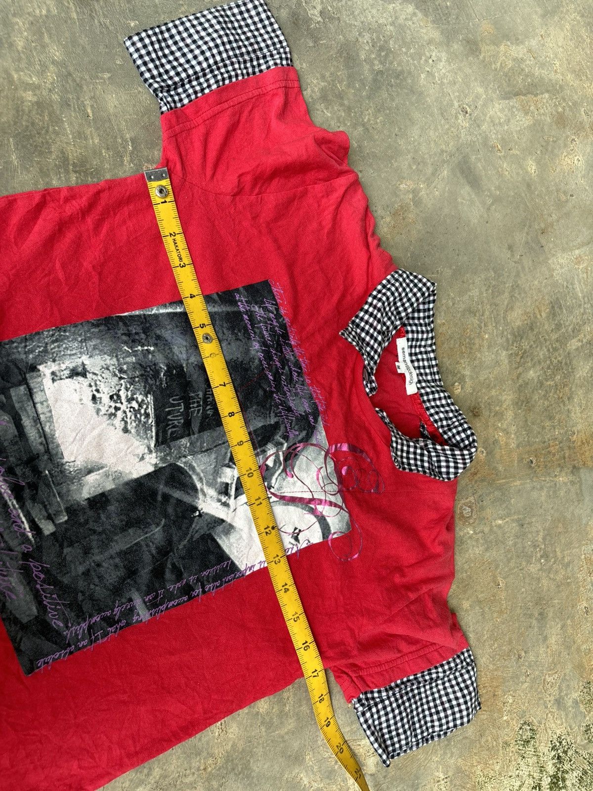 Hysteric Glamour Y2k Double Layer Semanticdesign punk Style Size US M / EU 48-50 / 2 - 9 Thumbnail
