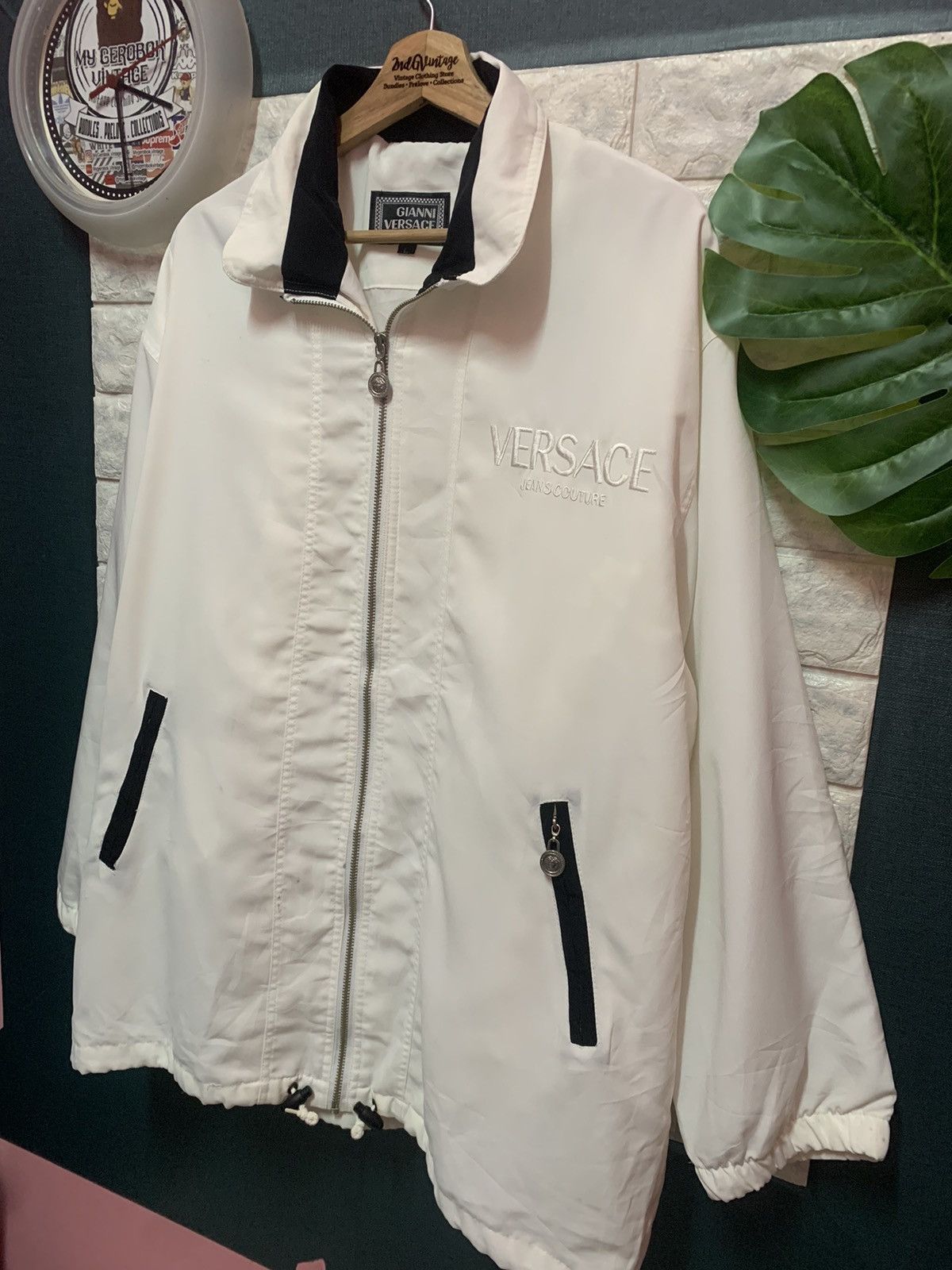Versace × Vintage VINTAGE!! Windbreaker GIANNI VERSACE Size US L / EU 52-54 / 3 - 3 Thumbnail