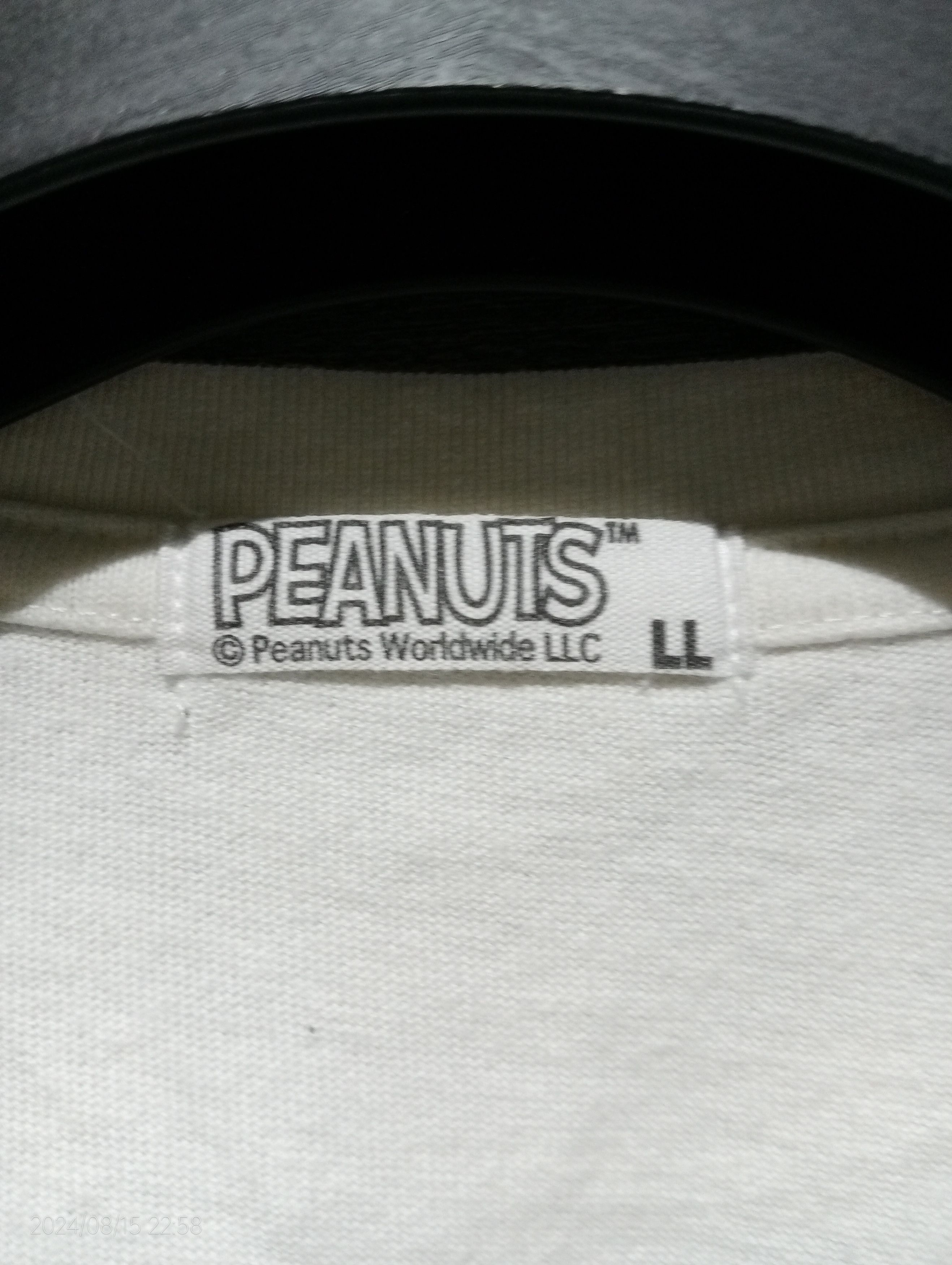Cartoon Network Vintage Peanuts Snoopy Fleece Pocket Tee Very Rare Size US L / EU 52-54 / 3 - 2 Thumbnail