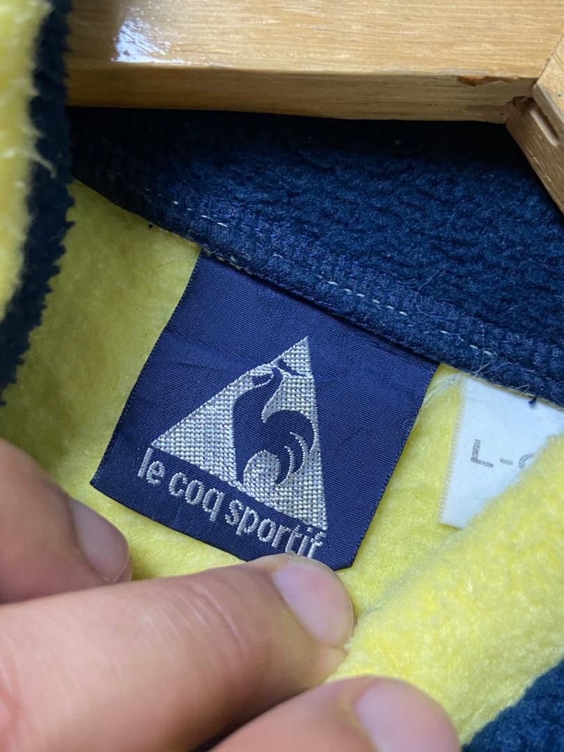Le Coq Sportif Le Coq Sportif Half Zipper Fleece Pullover Jacket (193) Size US L / EU 52-54 / 3 - 2 Thumbnail