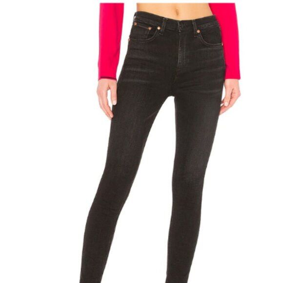 Rag & Bone Rag & Bone Women's Vintage Skinny Jean Black 30x28 Size 30" / US 8 / IT 44 - 1 Thumbnail