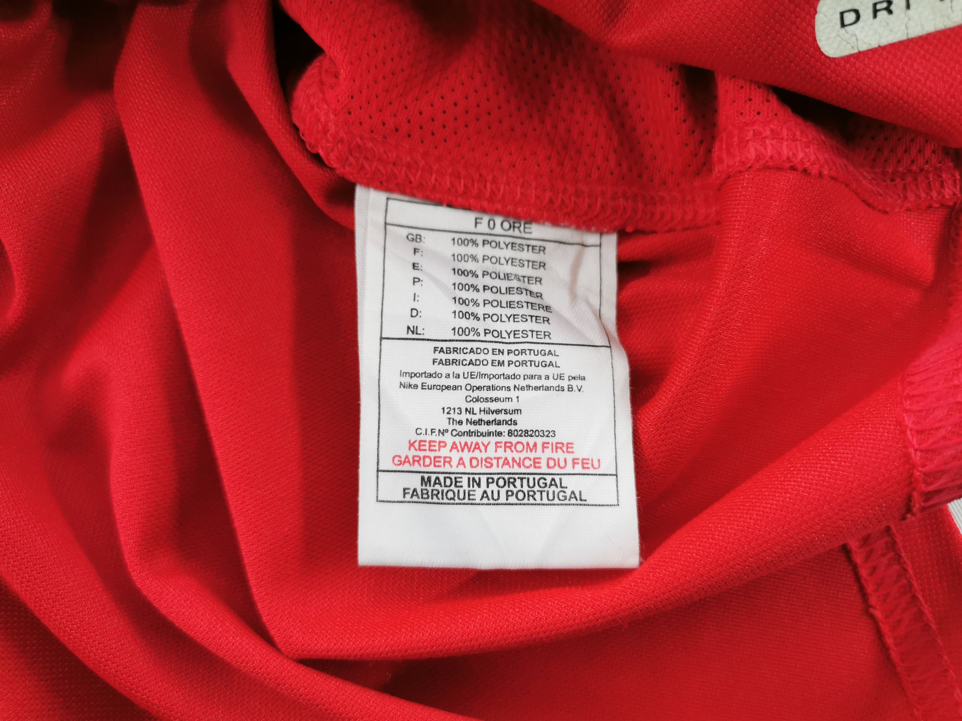 Nike Vintage 90s Nike Arsenal F.C. Pires #7 Made In Portugal Size US XL / EU 56 / 4 - 9 Thumbnail