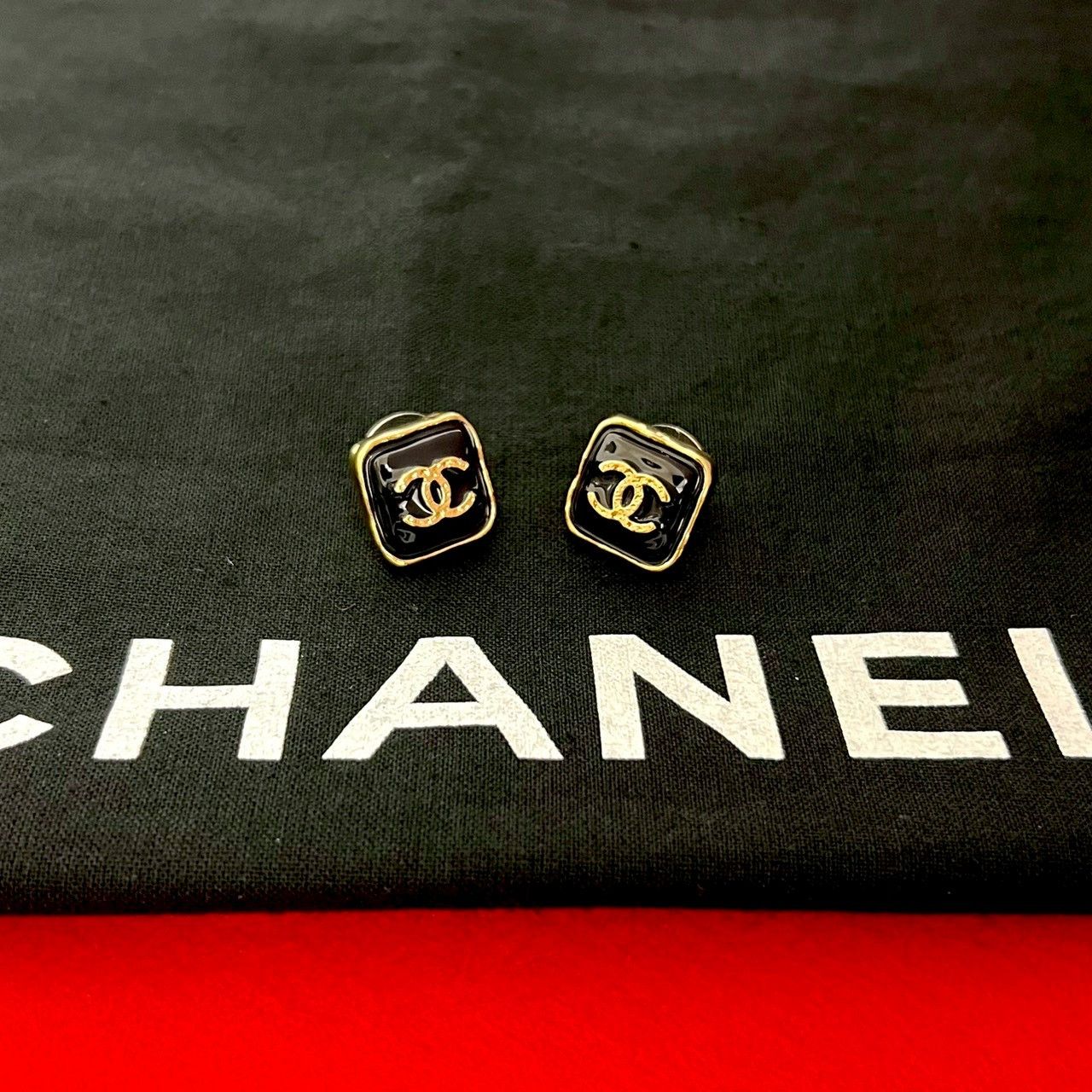Chanel Chanel Chanel Coco Mark Earrings Metal Earrings DUTY FREE for USA Size ONE SIZE - 1 Thumbnail