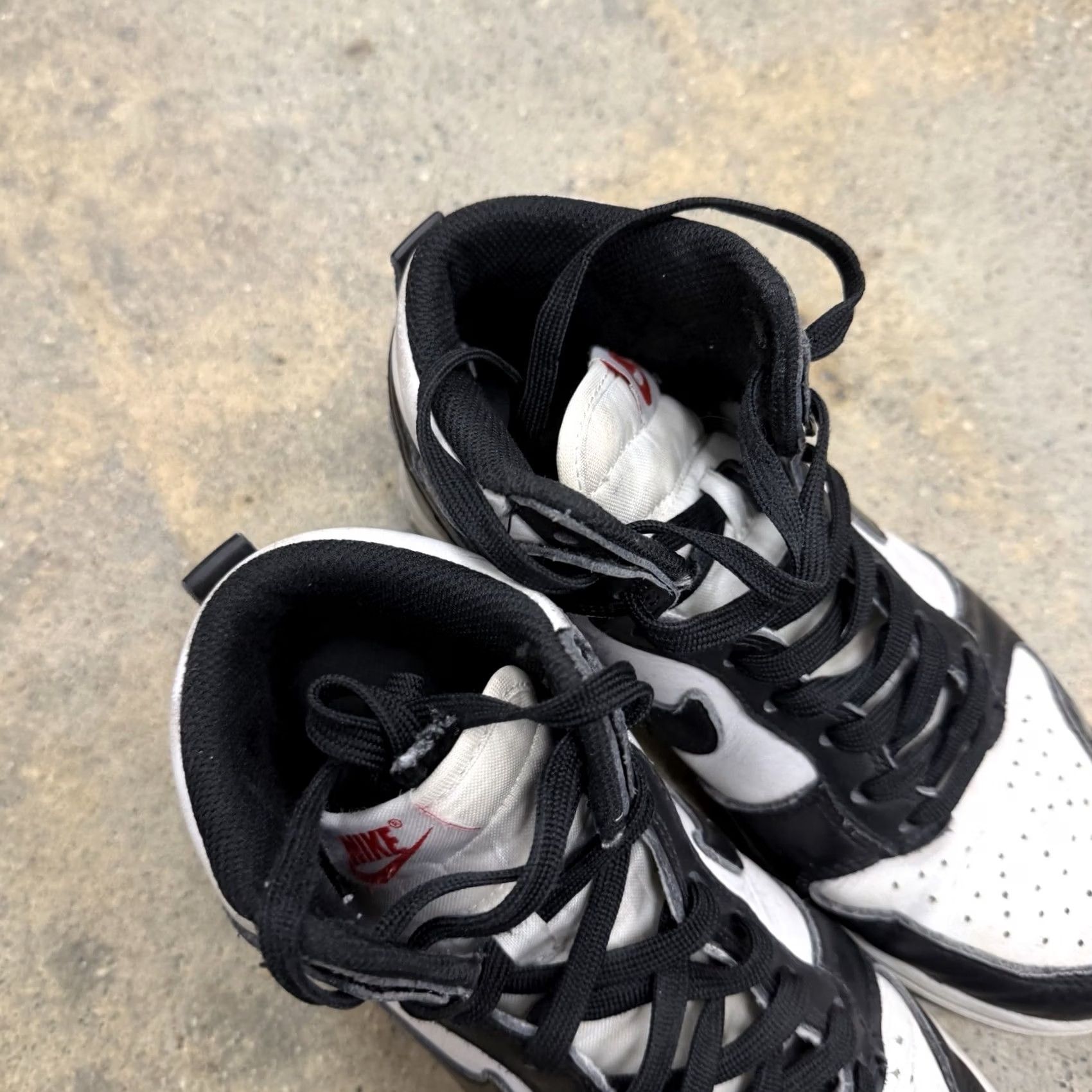 Nike Nike Sneakers Womens Black Dunk High Panda White Top Women DD1869 Size S / US 4 / IT 40 - 4 Thumbnail