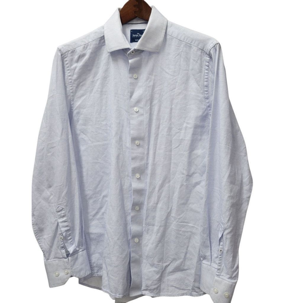 Other The Savile Row Company Slim-Fit Men's Dress Shirt 16 34/35 Size 34R - 2 Thumbnail