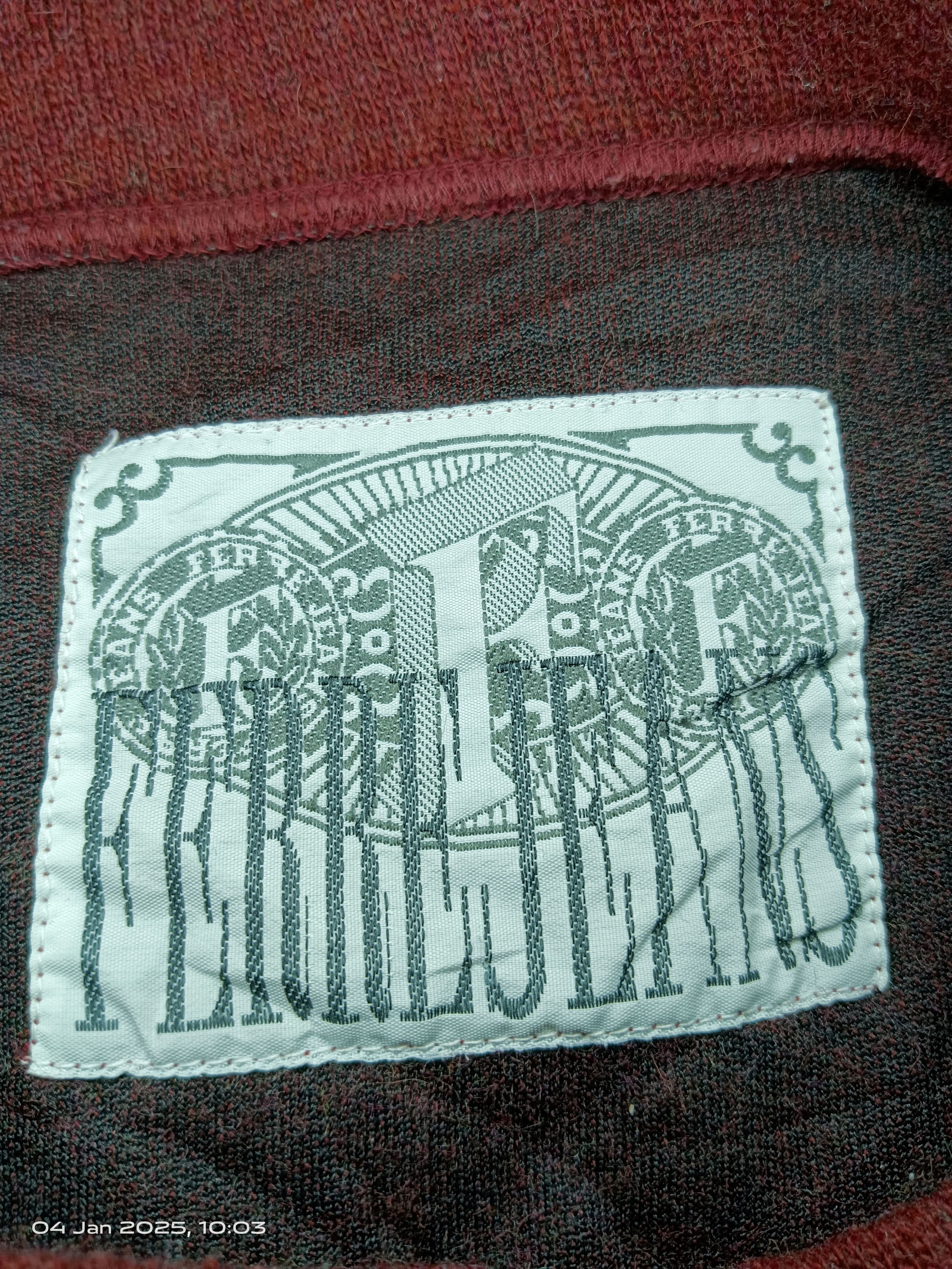 Ferre × Vintage Vintage 90's Ferre Jeans fleece Size US L / EU 52-54 / 3 - 5 Thumbnail