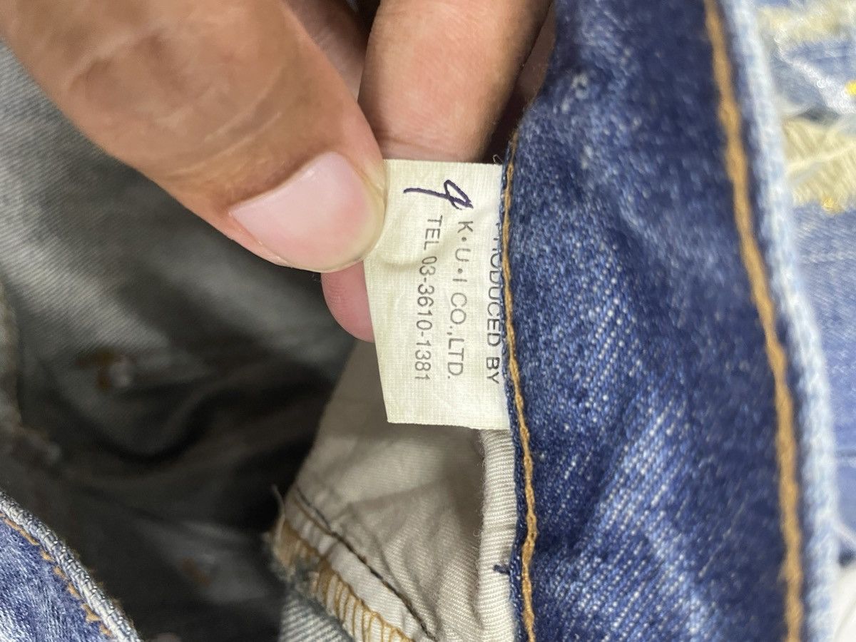 14th Addiction × Japanese Brand × Le Grande Bleu (L.G.B.) Xfrm Japan Distressed Shorts Size US 32 / EU 48 - 7 Thumbnail