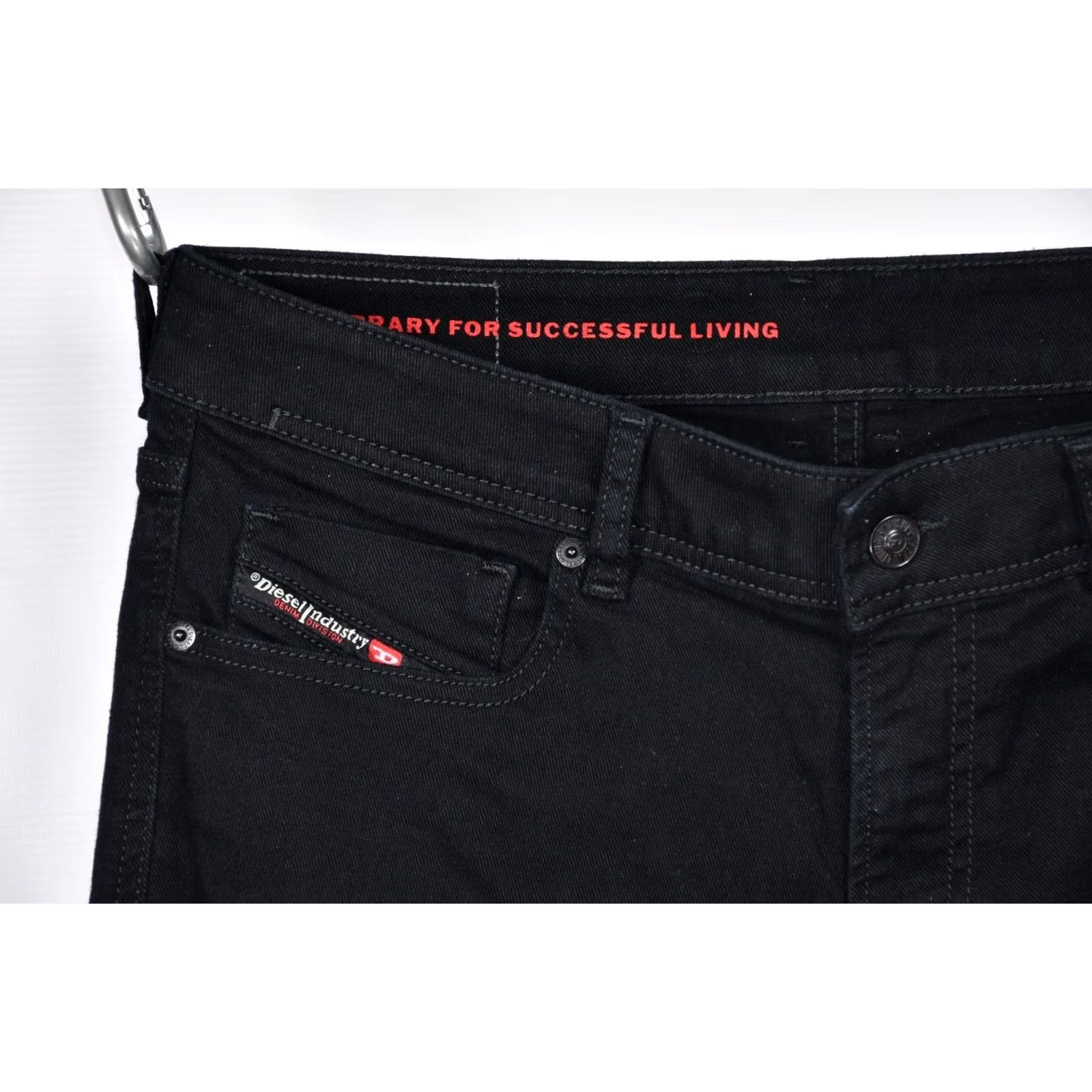 Diesel DIESEL 1979 SLEENKER Jeans Skinny Stretch Black Mens W34 L34 Adult Regular Short Size US 34 / EU 50 - 6 Thumbnail