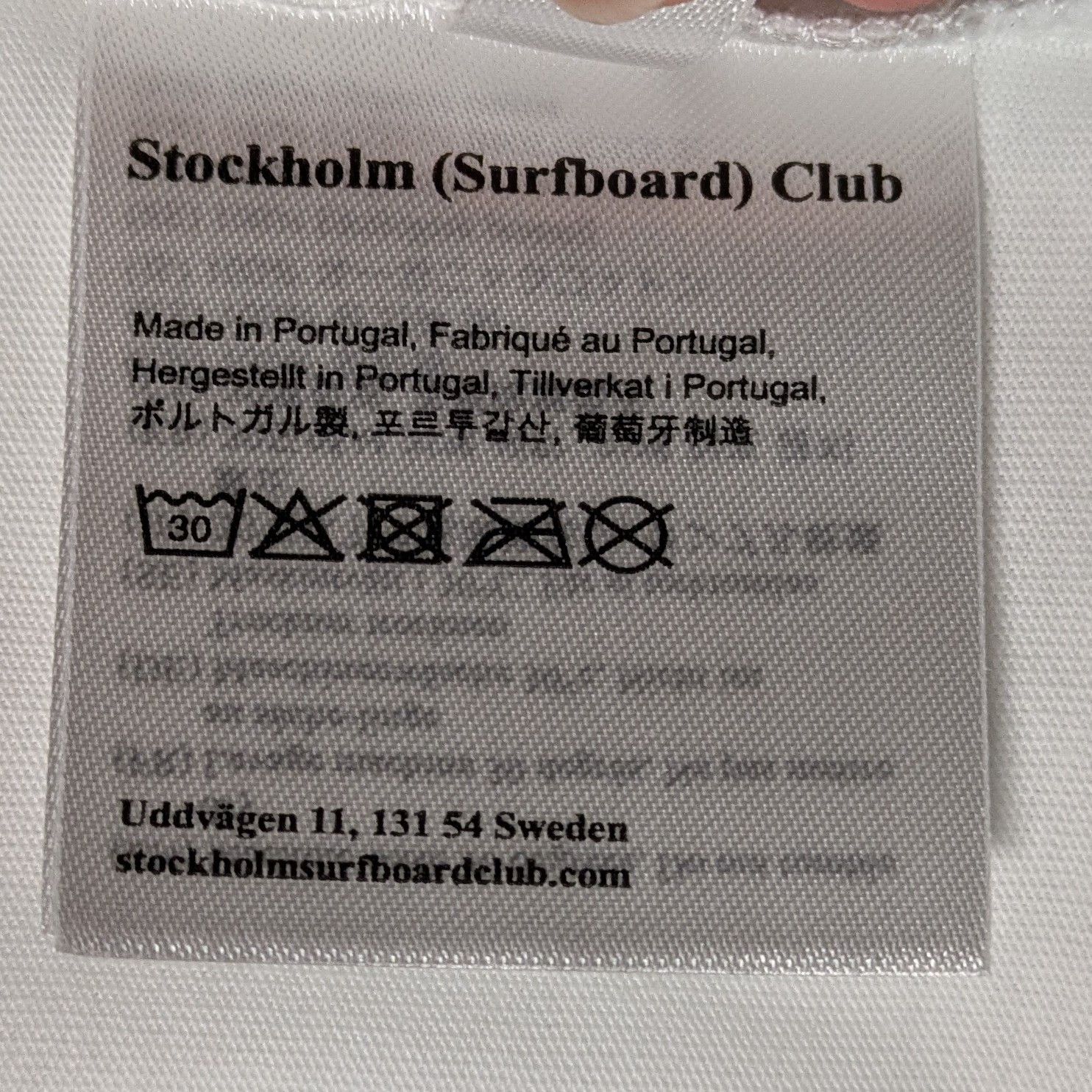 Stockholm Surfboard Club S(S)C Arch Logo Tee Size US XL / EU 56 / 4 - 5 Thumbnail