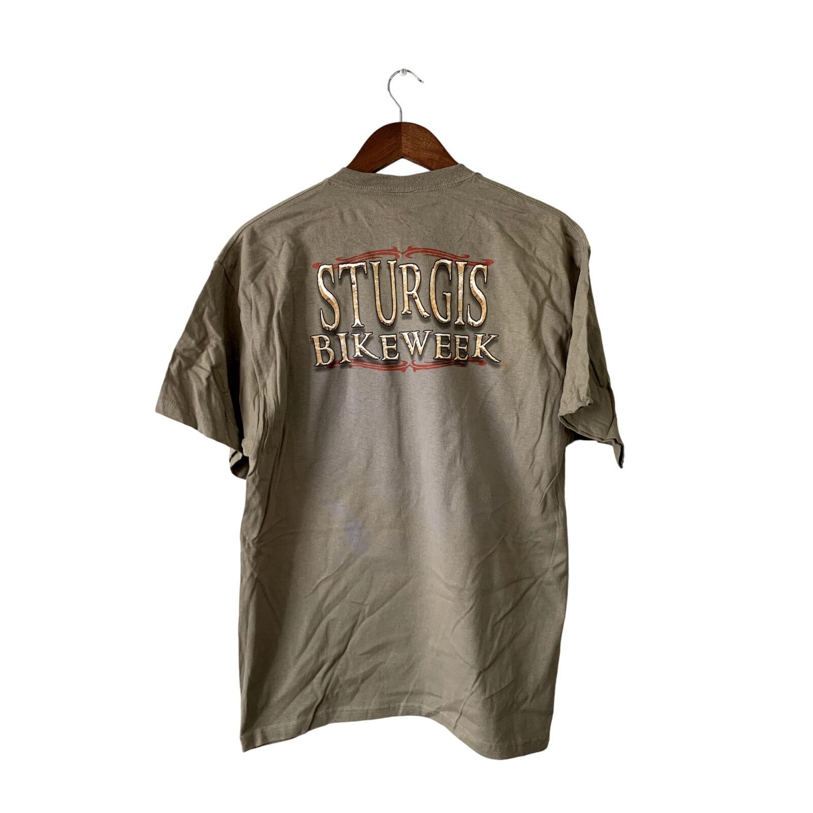 Other NWT 2007 Sturgis Bike Week Motorcycle Biker Graphic Tee Size US L / EU 52-54 / 3 - 9 Thumbnail