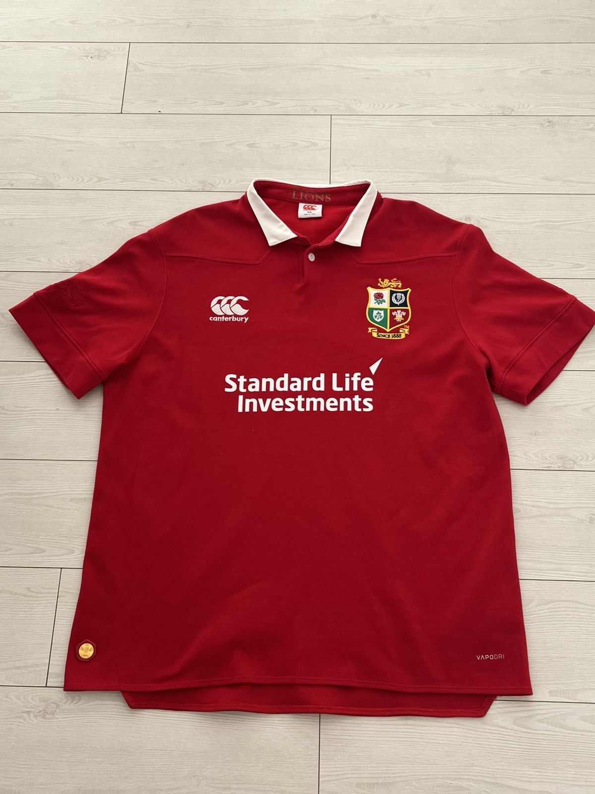 Canterbury of New Zealand Canterbury British & Irish Lions Rugby Jersey x sportwear Size US XXL / EU 58 / 5 - 2 Thumbnail