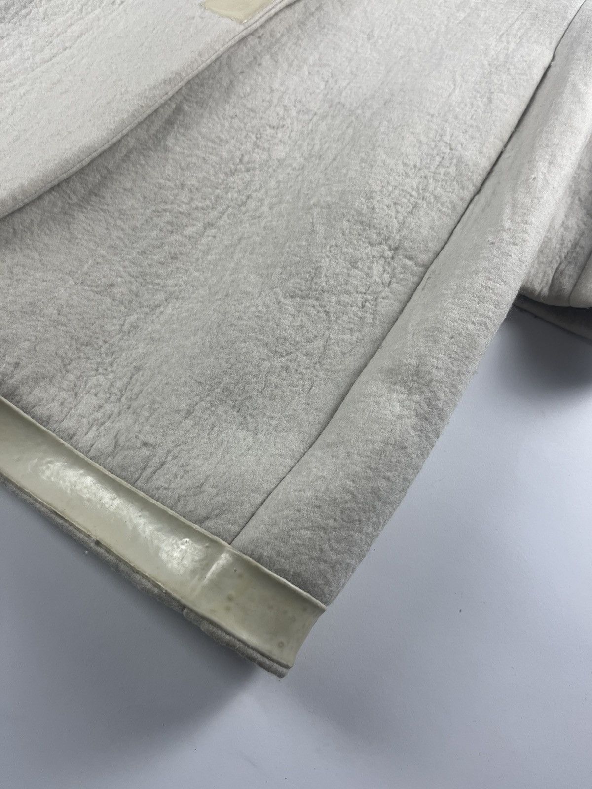 Prada Prada Cream White Wool Double Breasted Wool Coat FW 1998 Size S / US 4 / IT 40 - 4 Thumbnail
