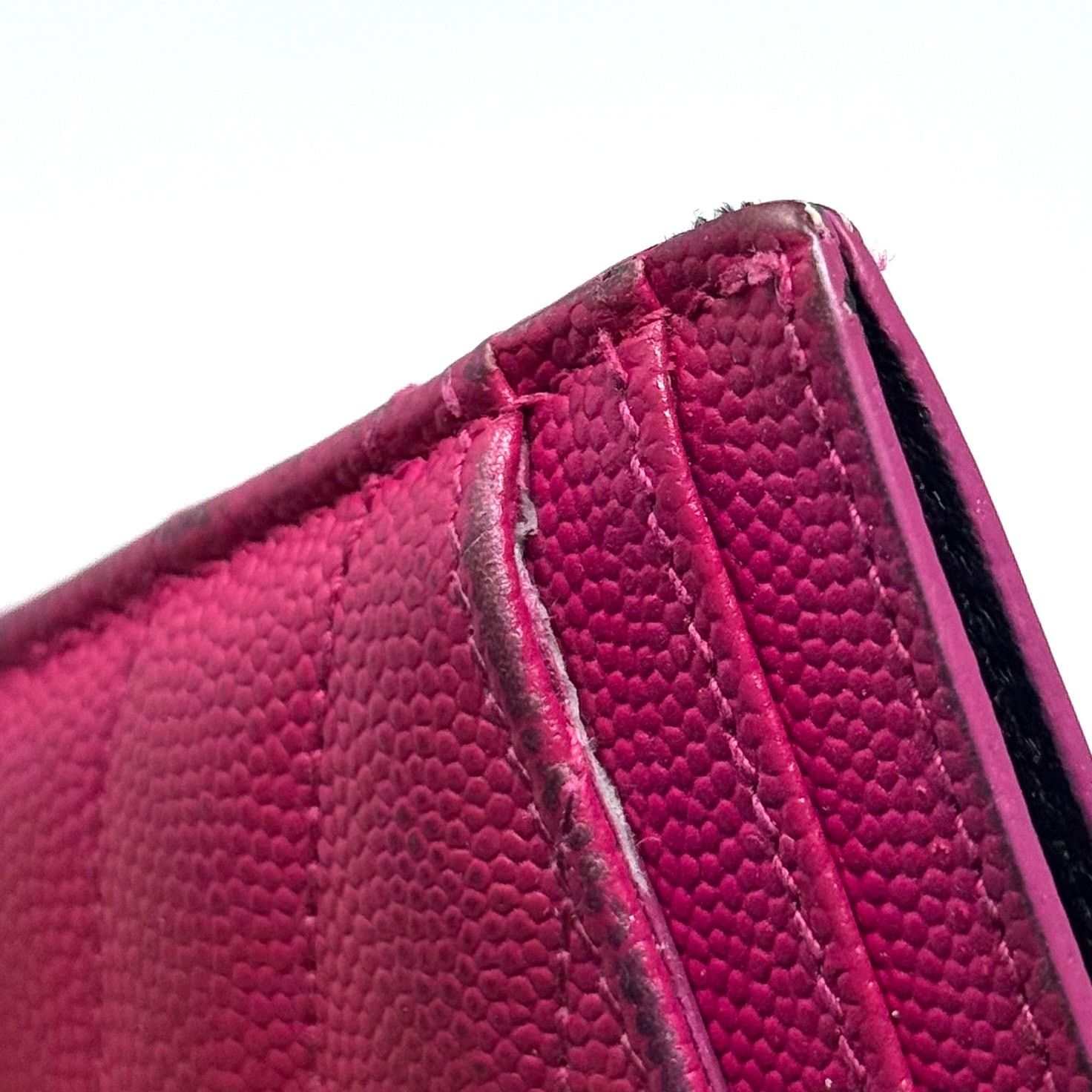 Saint Laurent Paris YSL Pink Cardholder Wallet Size ONE SIZE - 7 Thumbnail